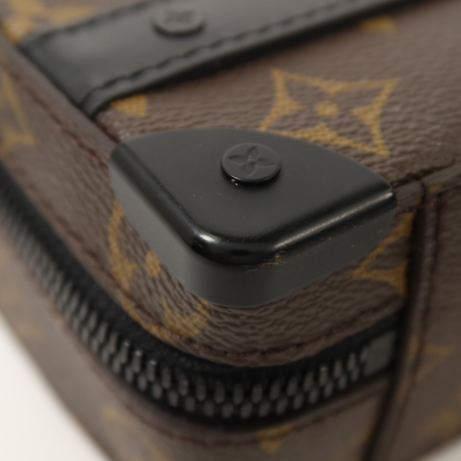 LOUIS VUITTON Monogram Macassar Handle Soft Truck手挽肩背兩用袋