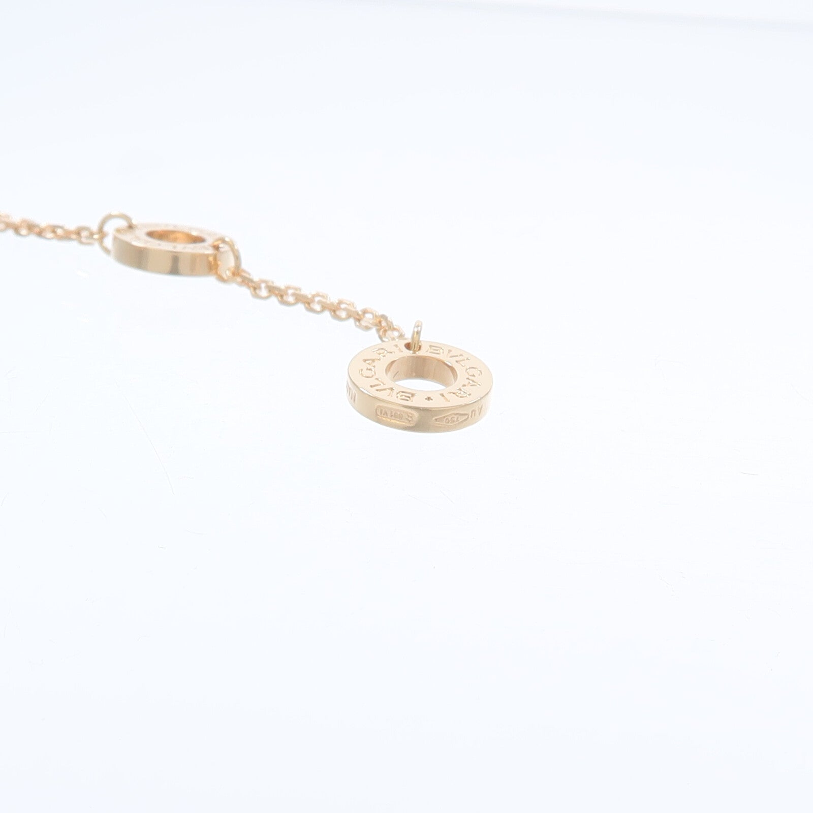 BVLGARI 18K玫瑰金Divas Dream Necklace鑽石項鍊