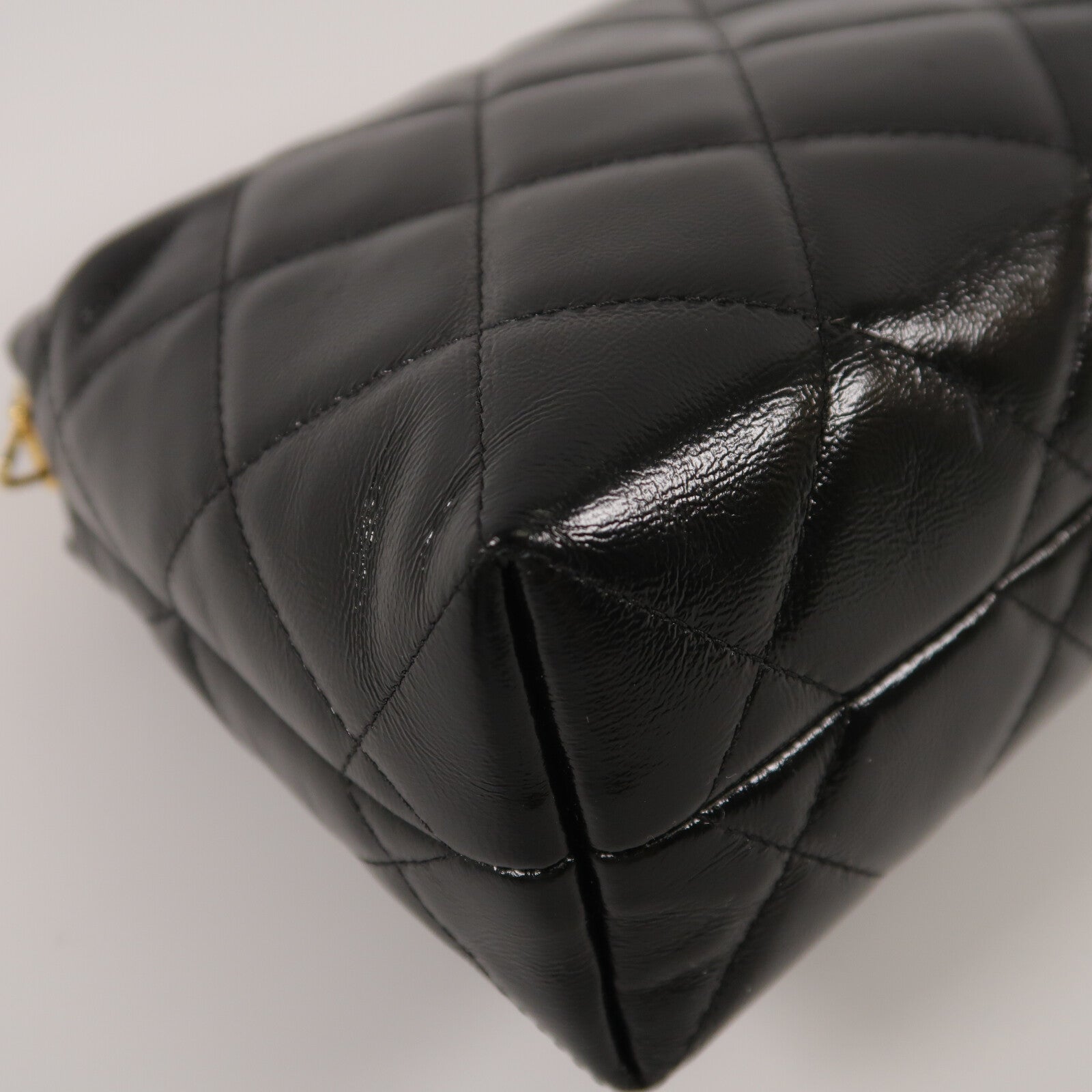 CHANEL 羊皮皮革Clutch With Chain手挽肩背兩用袋
