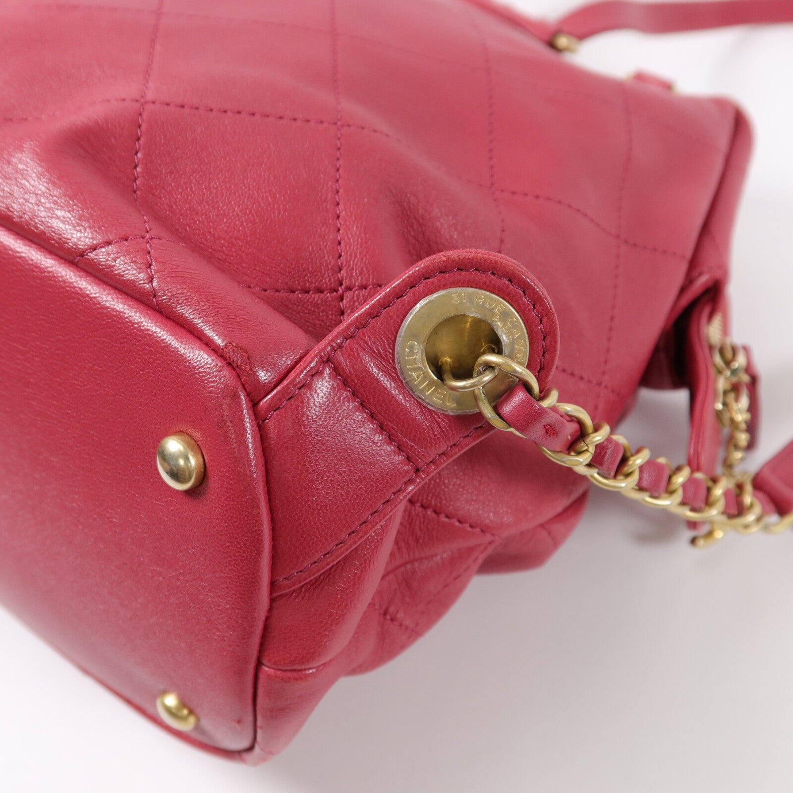 CHANEL 羊皮皮革Backpack背包