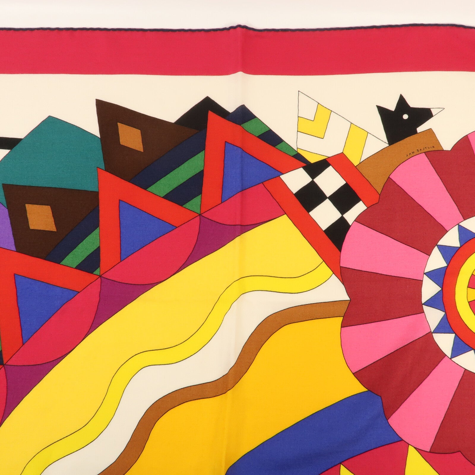 HERMES 絲質Scarf 140x140絲巾