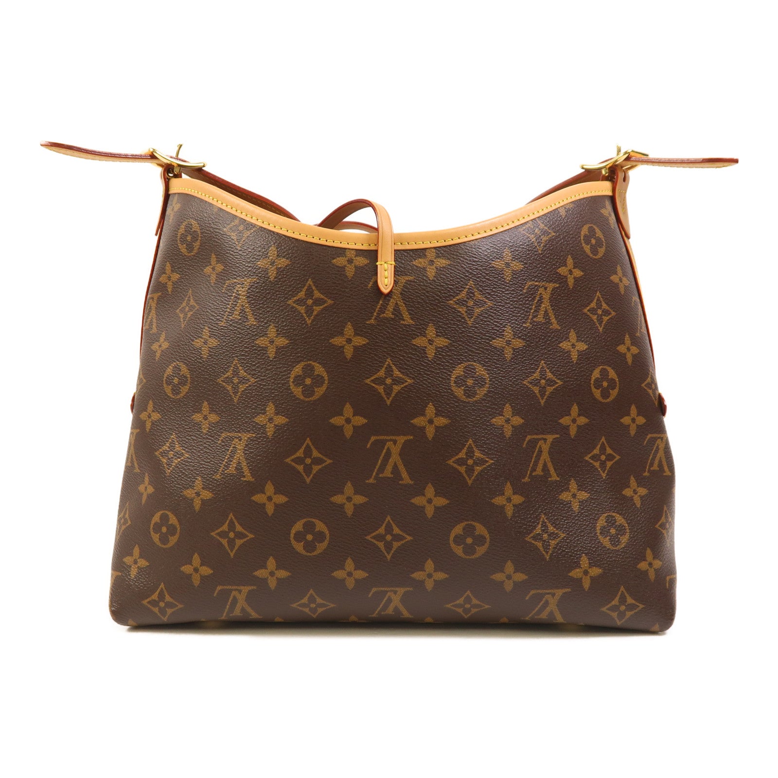 LOUIS VUITTON Monogram CarryAll PM金扣肩背袋