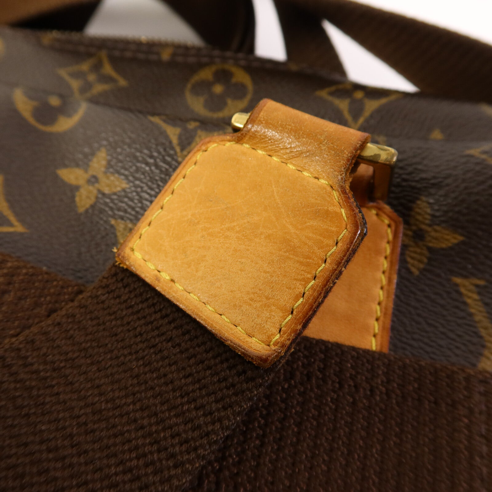 LOUIS VUITTON Monogram Sac Bosphore金扣手挽肩背兩用袋