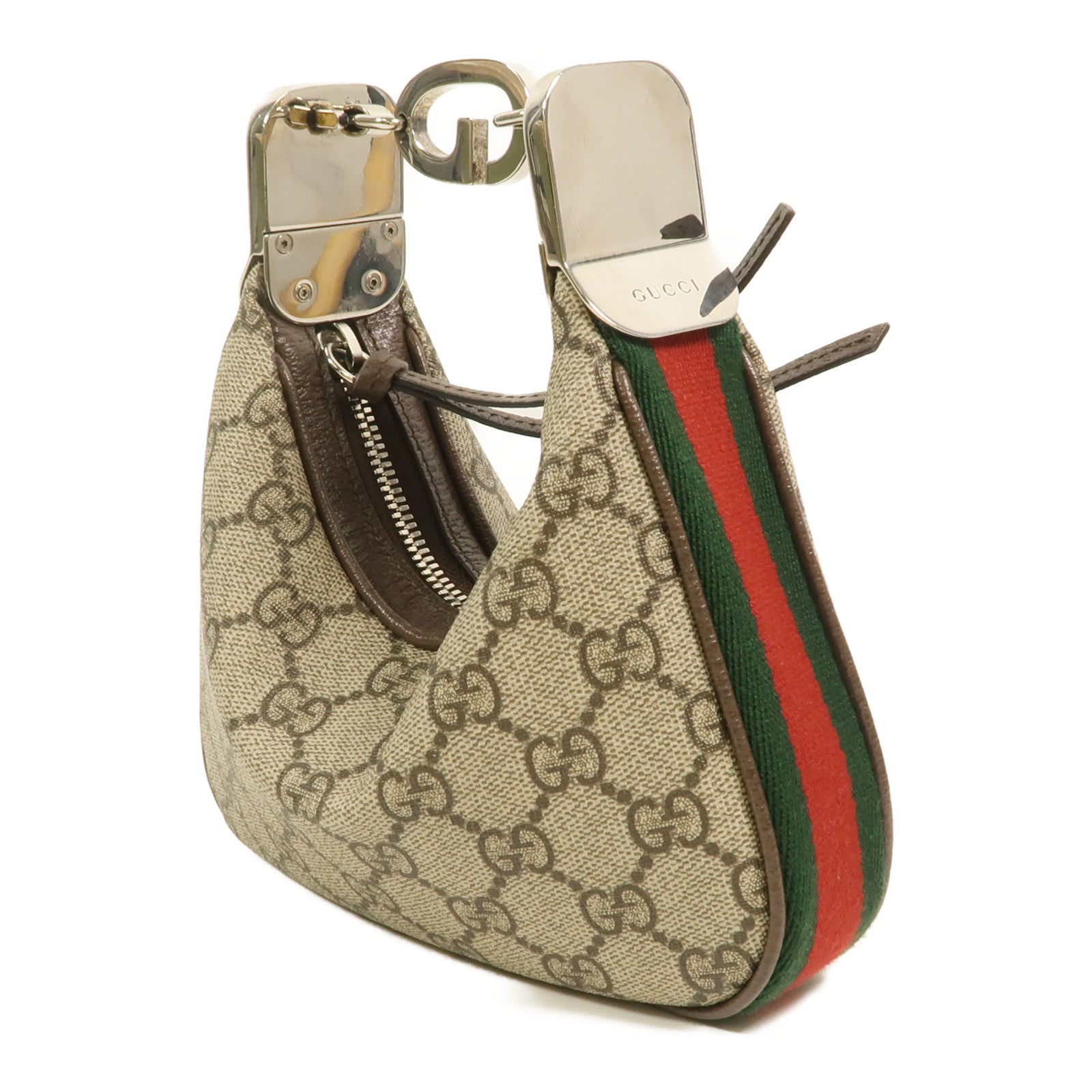 GUCCI 塗層帆布Attache Mini Bag手挽袋