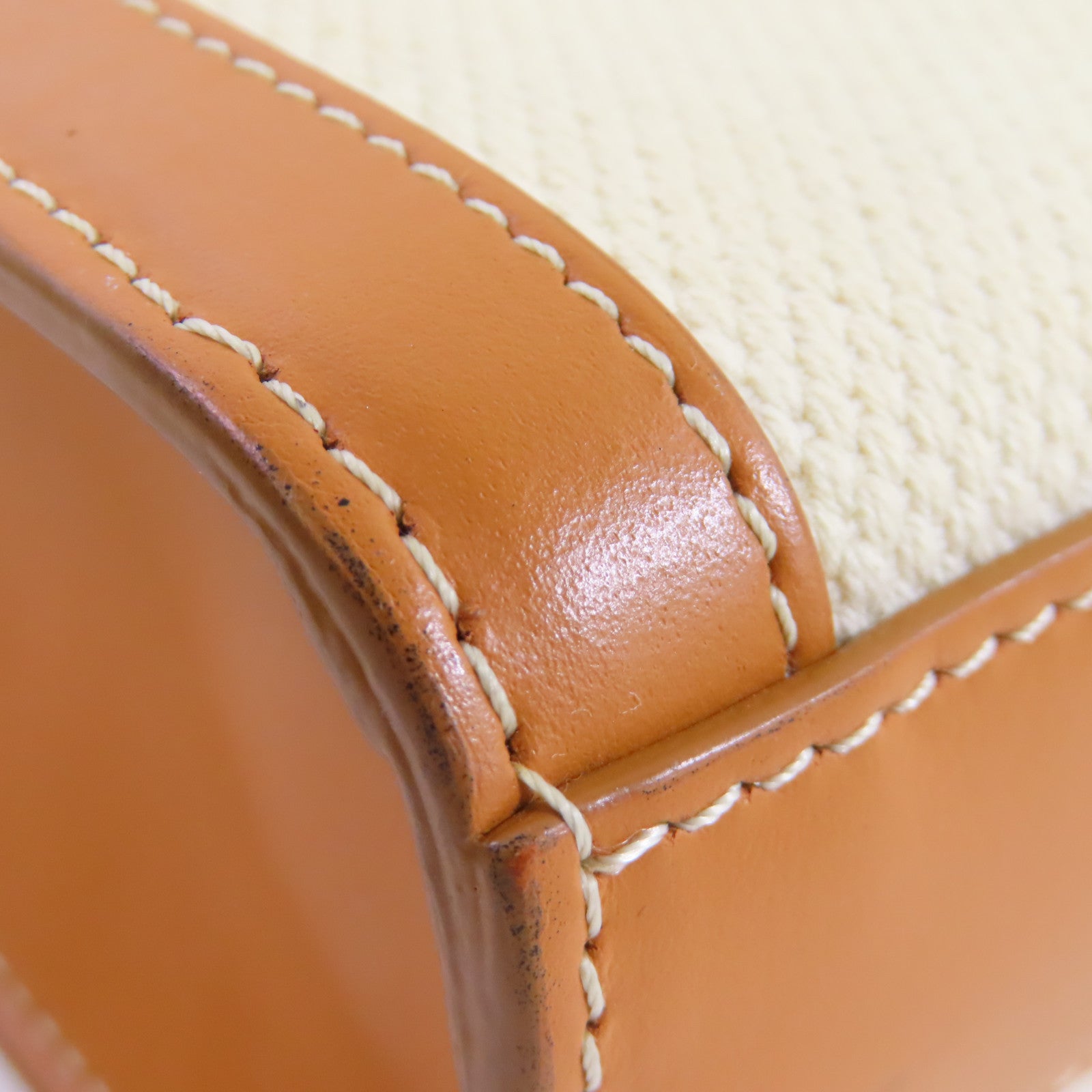 CELINE 帆布Mini Vertical Cabas 2Way Shoulder Bag金扣手挽肩背兩用袋