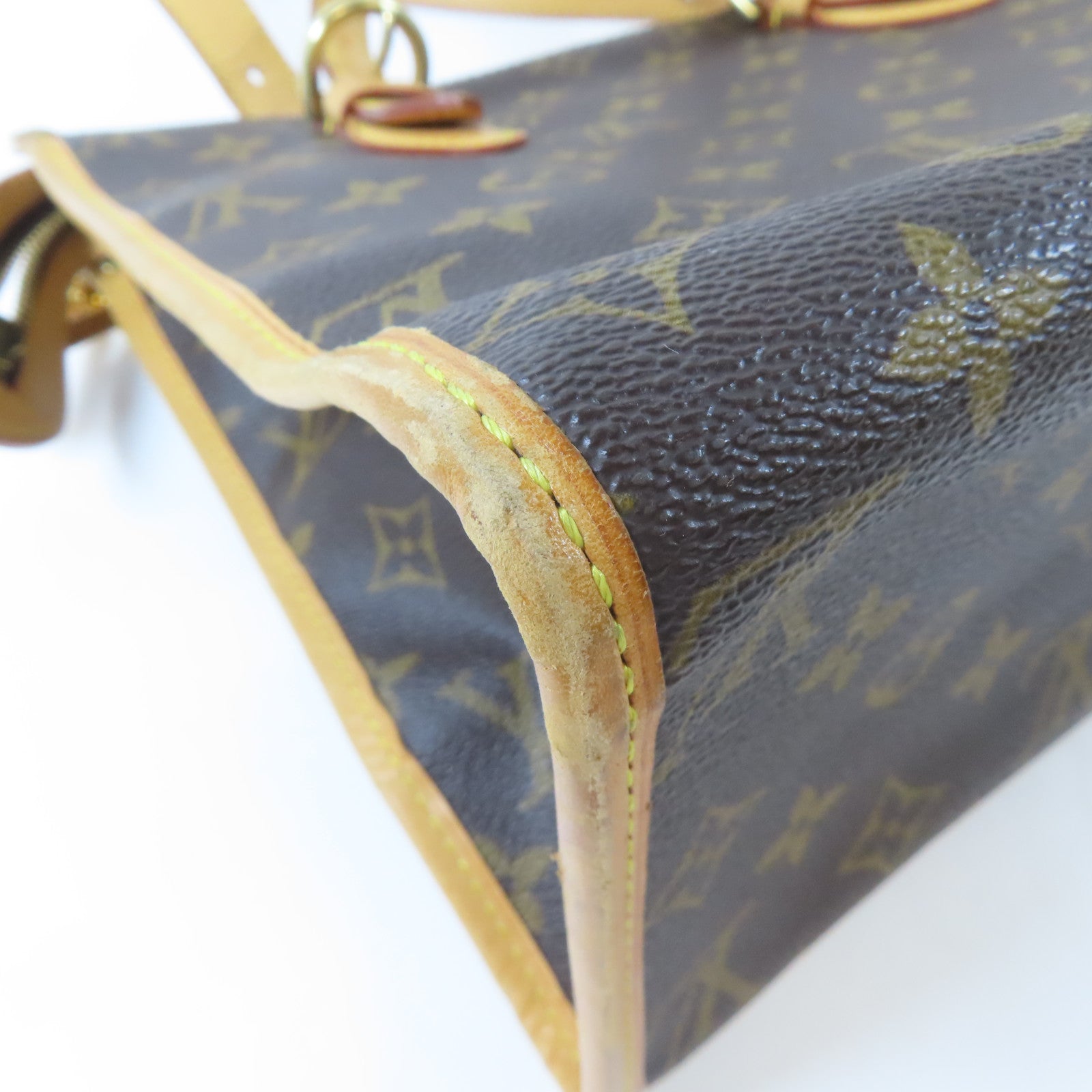 LOUIS VUITTON 【激減優惠】Monogram Popincourt Haut金扣肩背袋啡色