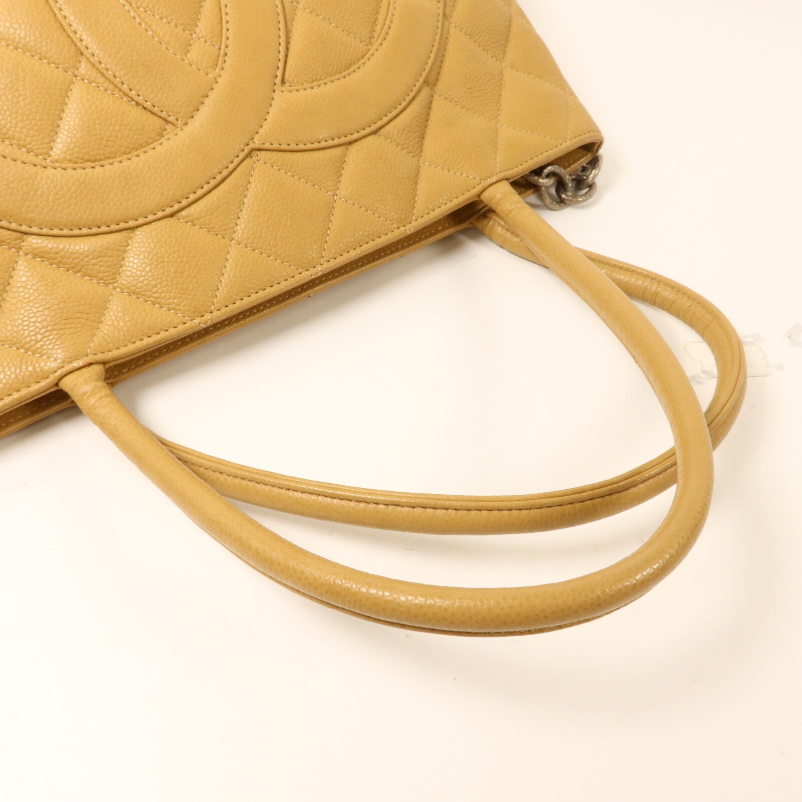 CHANEL 牛皮皮革Medallion Tote手挽袋