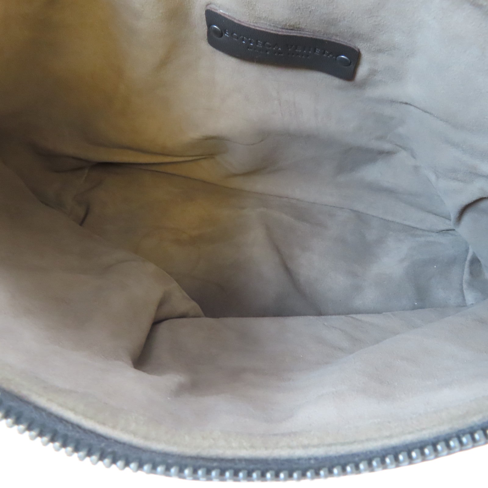BOTTEGA VENETA 織紋皮革Shoulder Bag肩背袋啡色