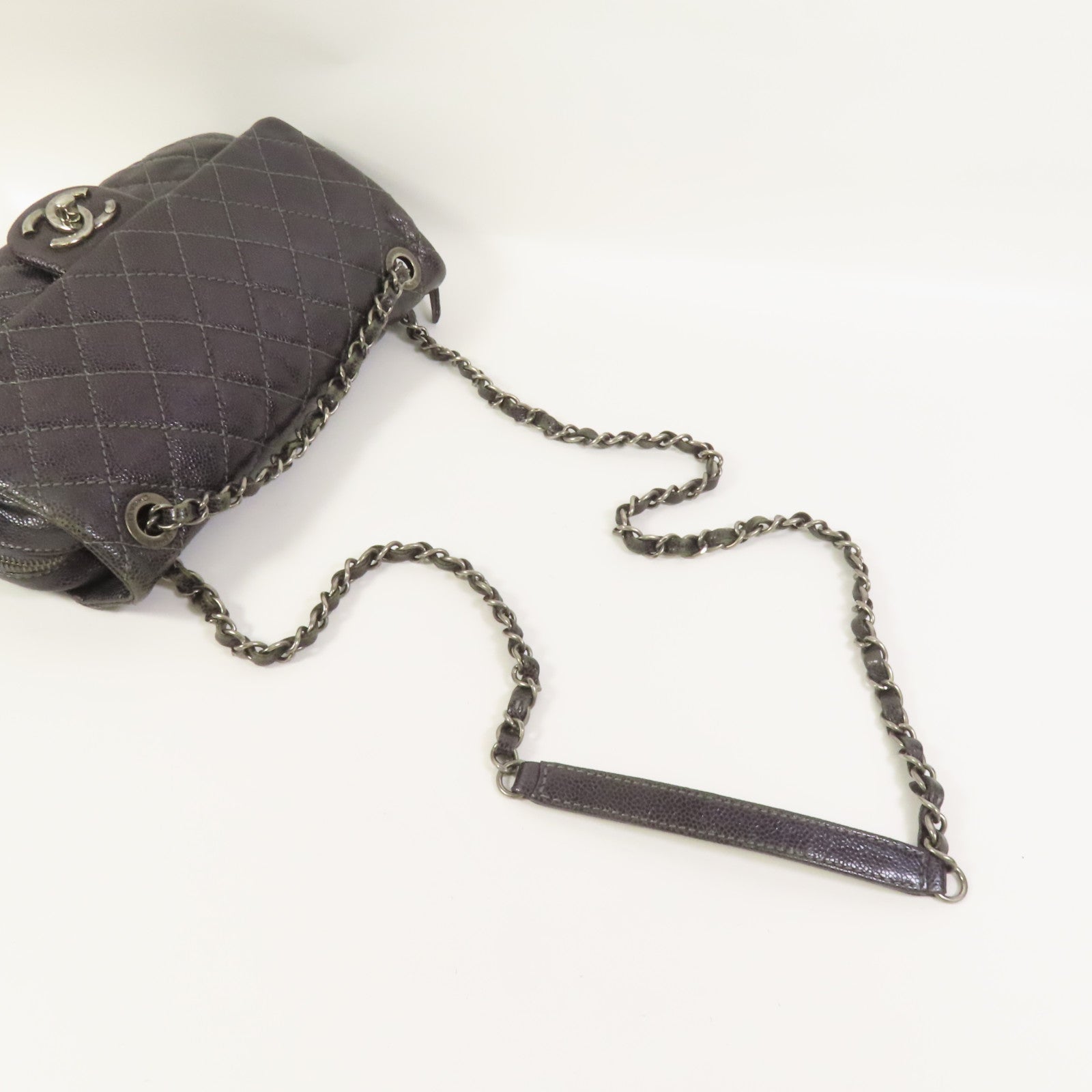 CHANEL 牛皮皮革Chain Shoulder肩背袋
