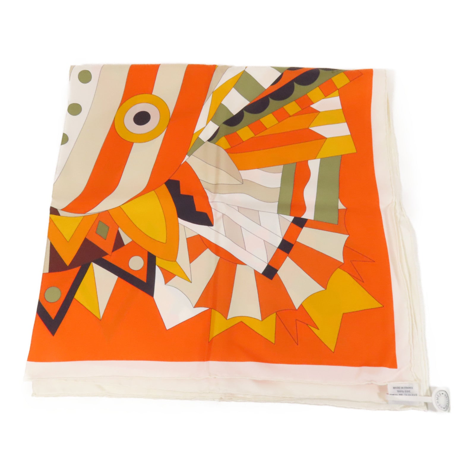 HERMES 絲質Scarf 90X90絲巾