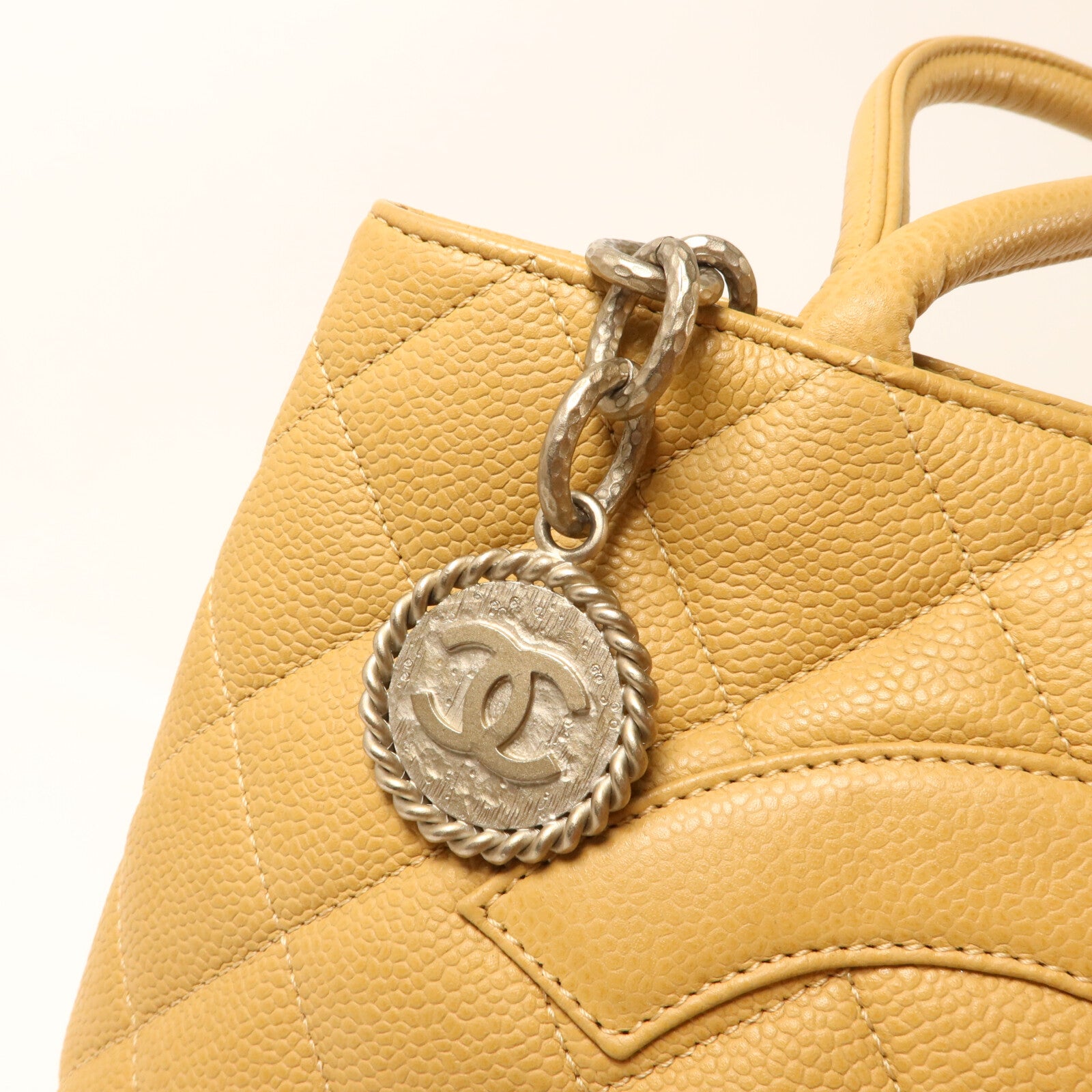 CHANEL 牛皮皮革Medallion Tote手挽袋