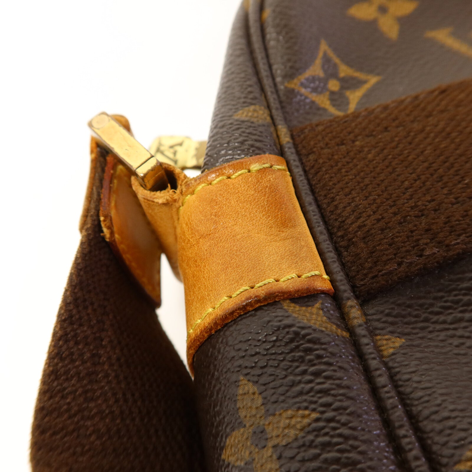 LOUIS VUITTON Monogram Sac Bosphore金扣手挽肩背兩用袋