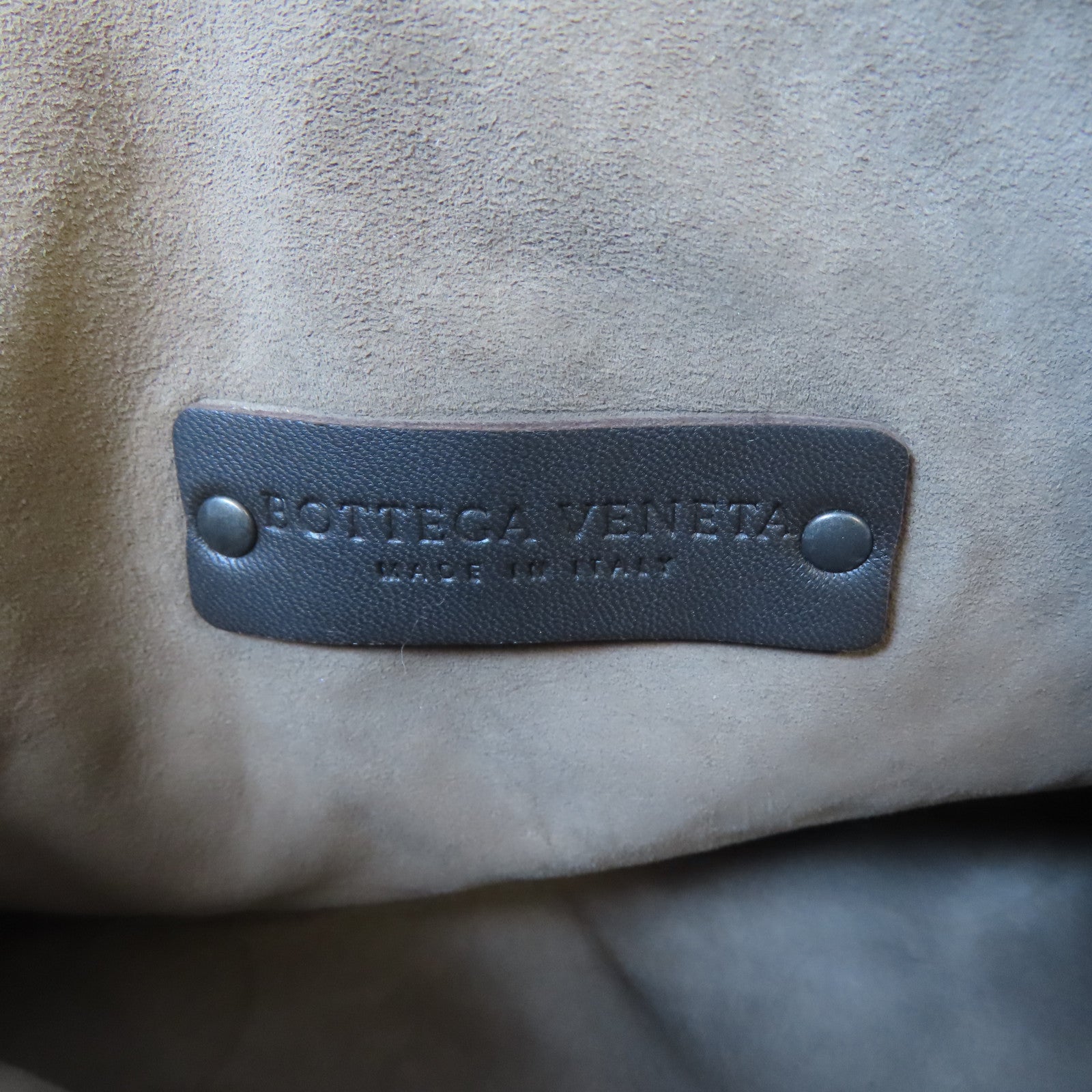 BOTTEGA VENETA 織紋皮革Shoulder Bag肩背袋啡色