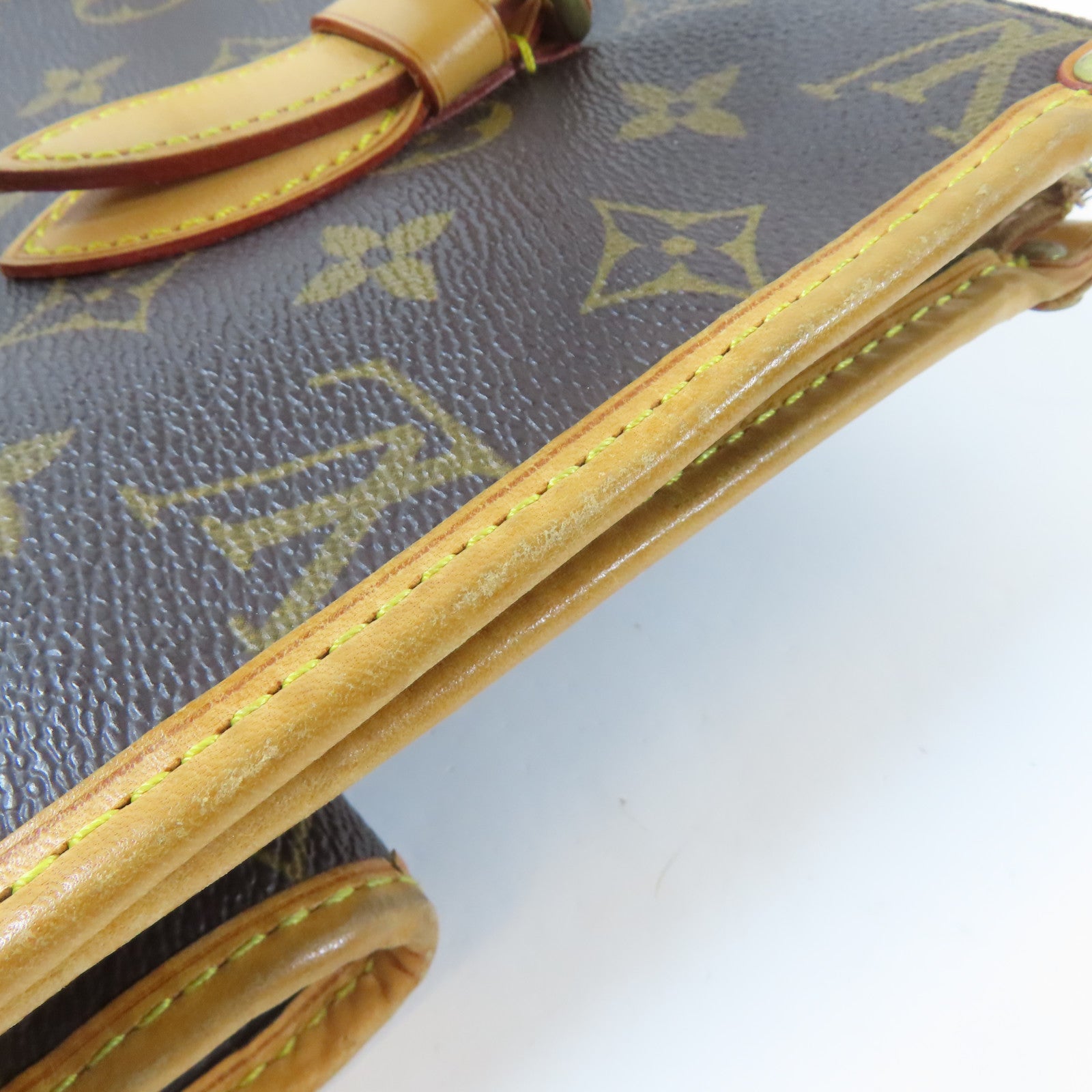 LOUIS VUITTON 【激減優惠】Monogram Popincourt Haut金扣肩背袋啡色