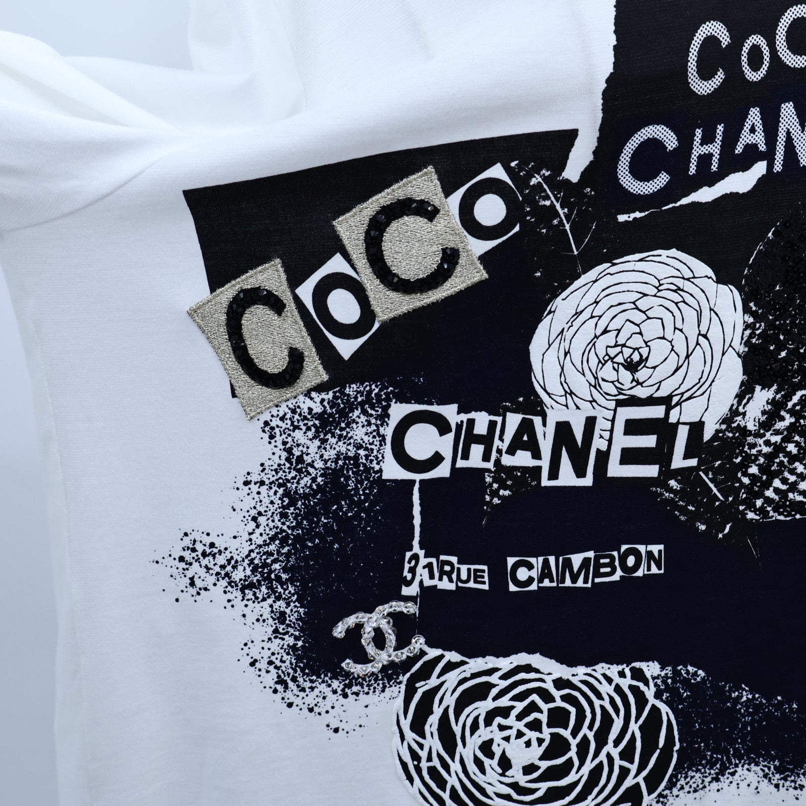 CHANEL Cotton Long Sleeves T-Shirt上衣