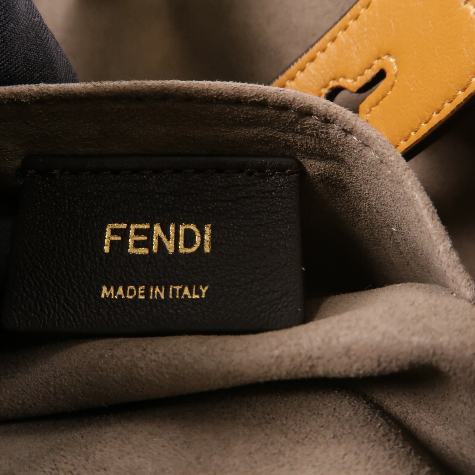 FENDI 塗層帆布Mon Tresor肩背袋