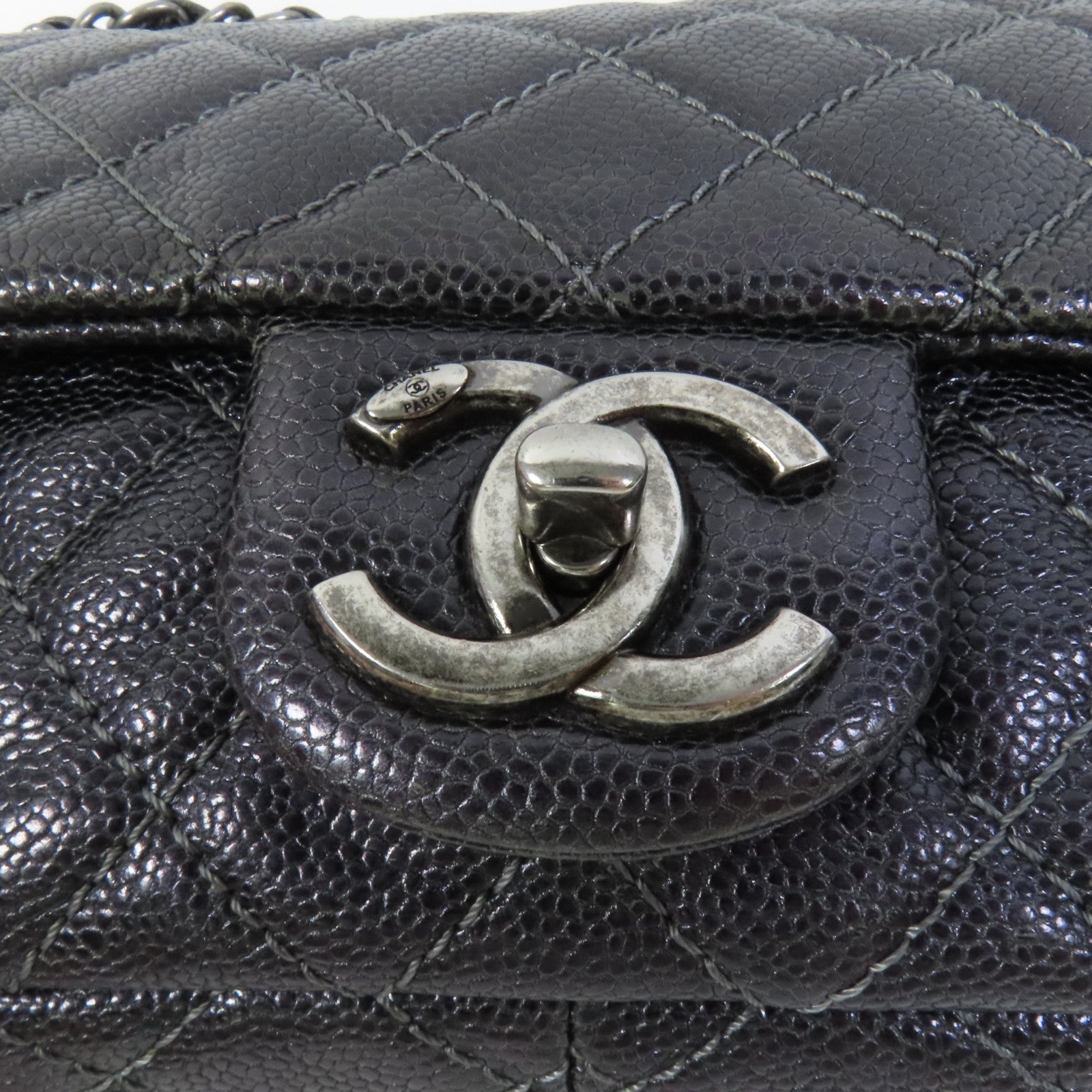 CHANEL 牛皮皮革Chain Shoulder肩背袋