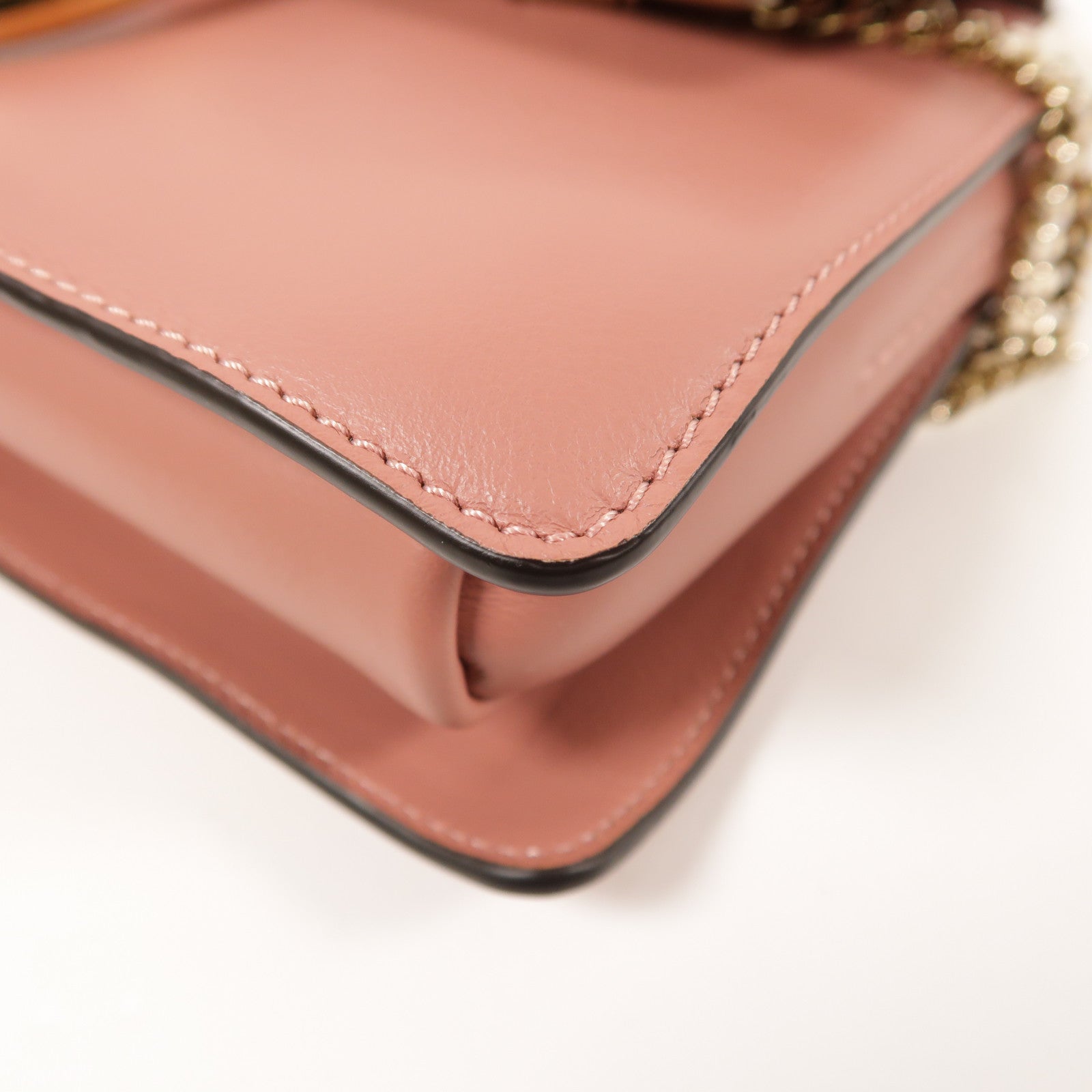 Chloe 牛皮皮革/麂皮皮革Faye肩背袋