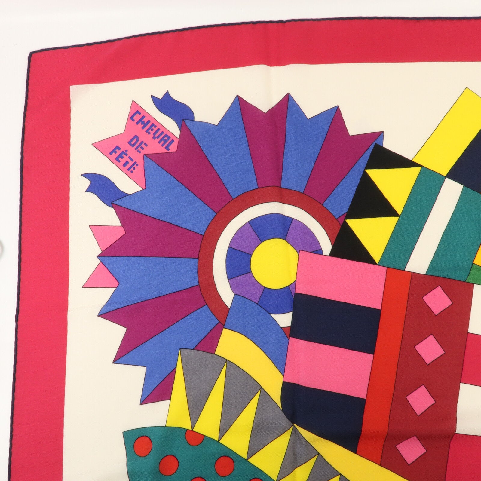 HERMES 絲質Scarf 140x140絲巾