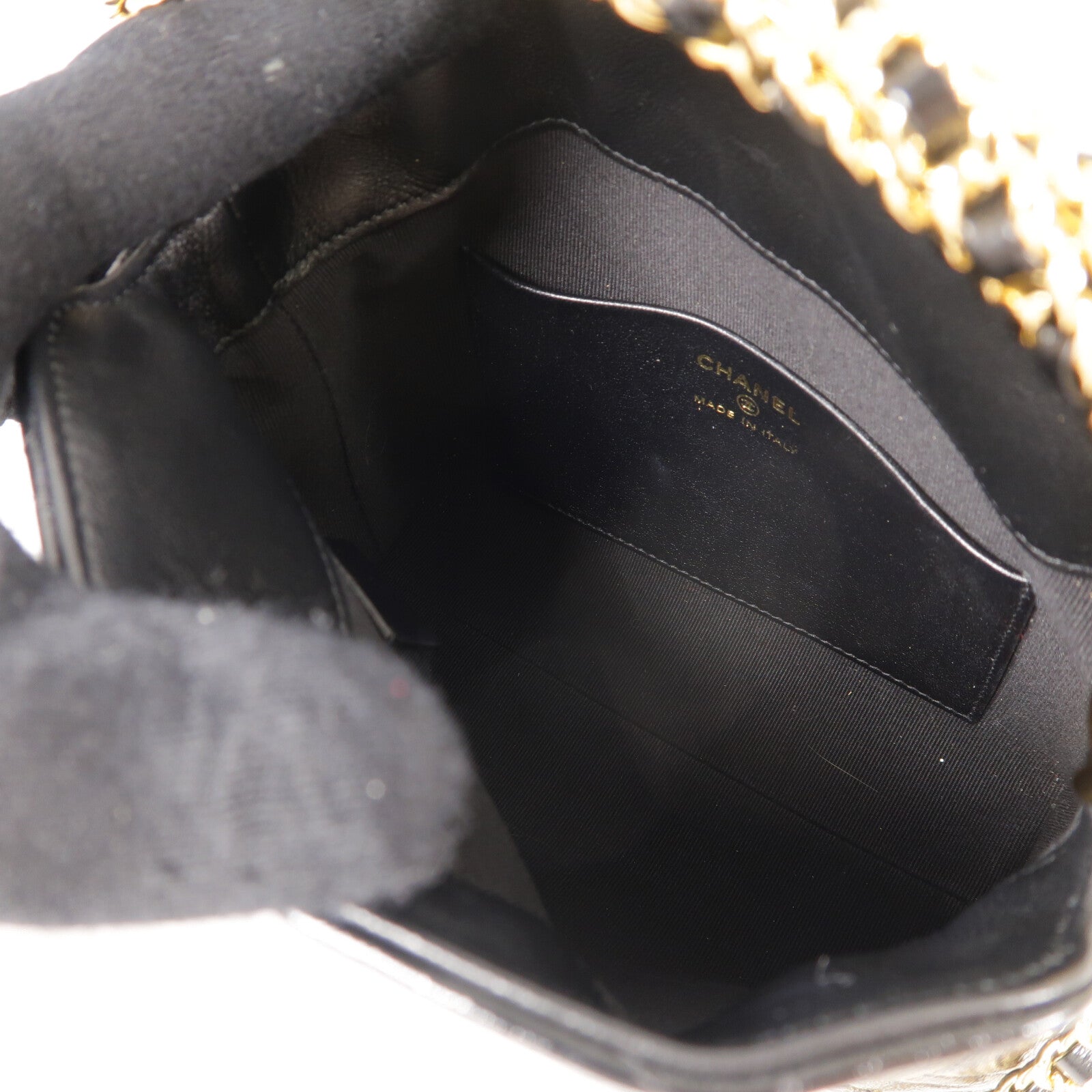 CHANEL 羊皮皮革Clutch With Chain手挽肩背兩用袋