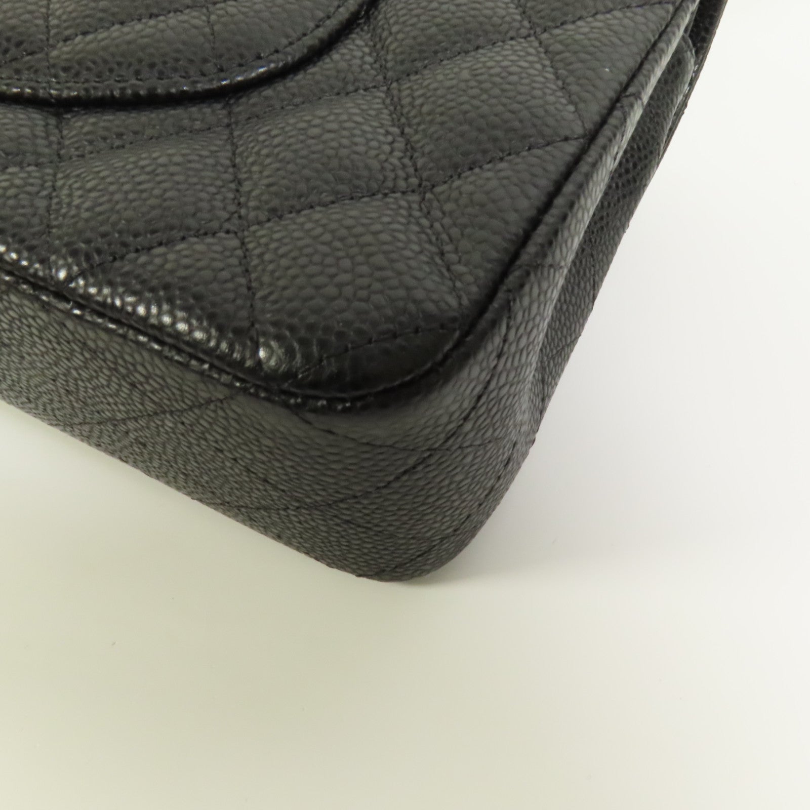 CHANEL 牛皮皮革Classic 25銀扣鏈帶肩背袋