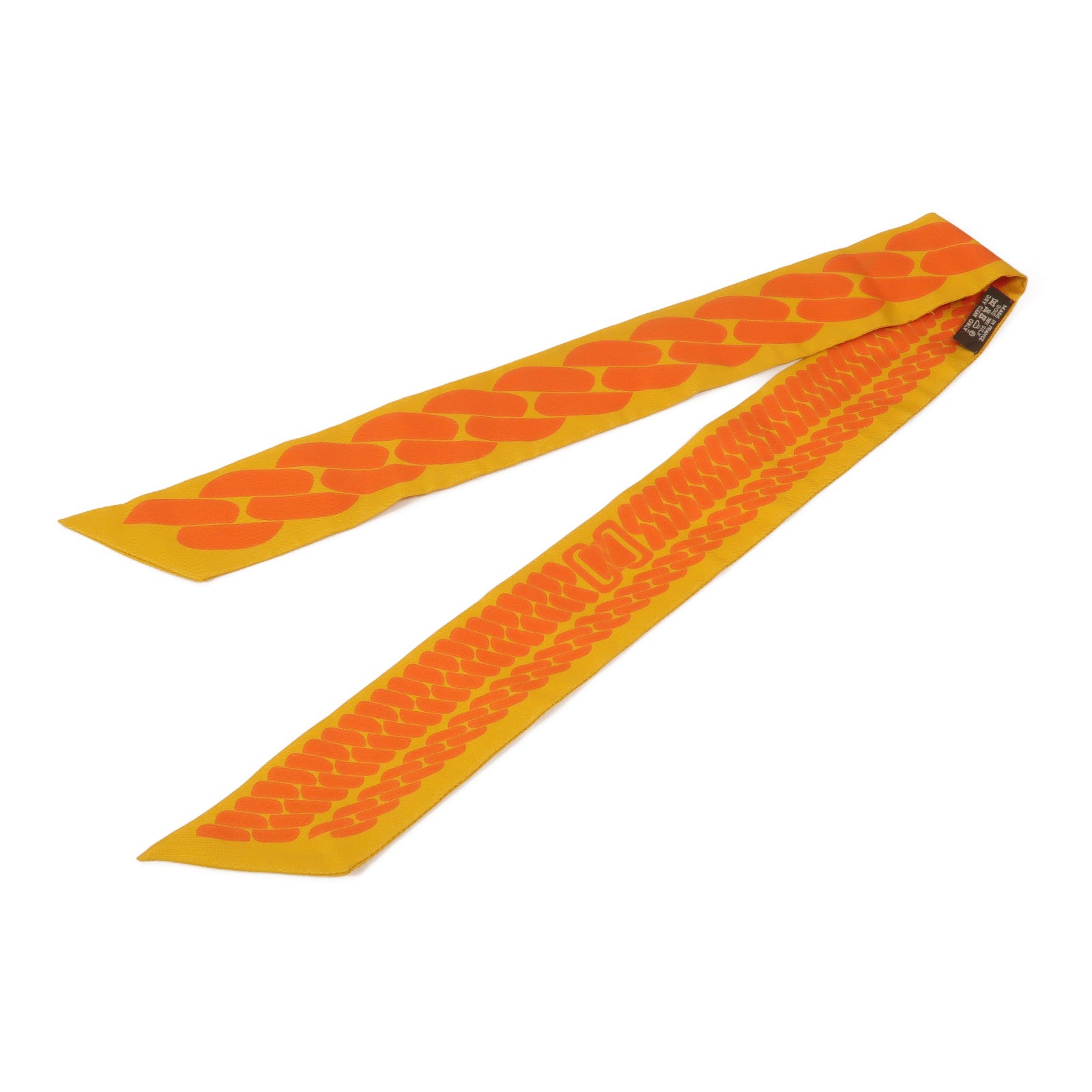 HERMES 【激減優惠】絲質Twilly絲巾