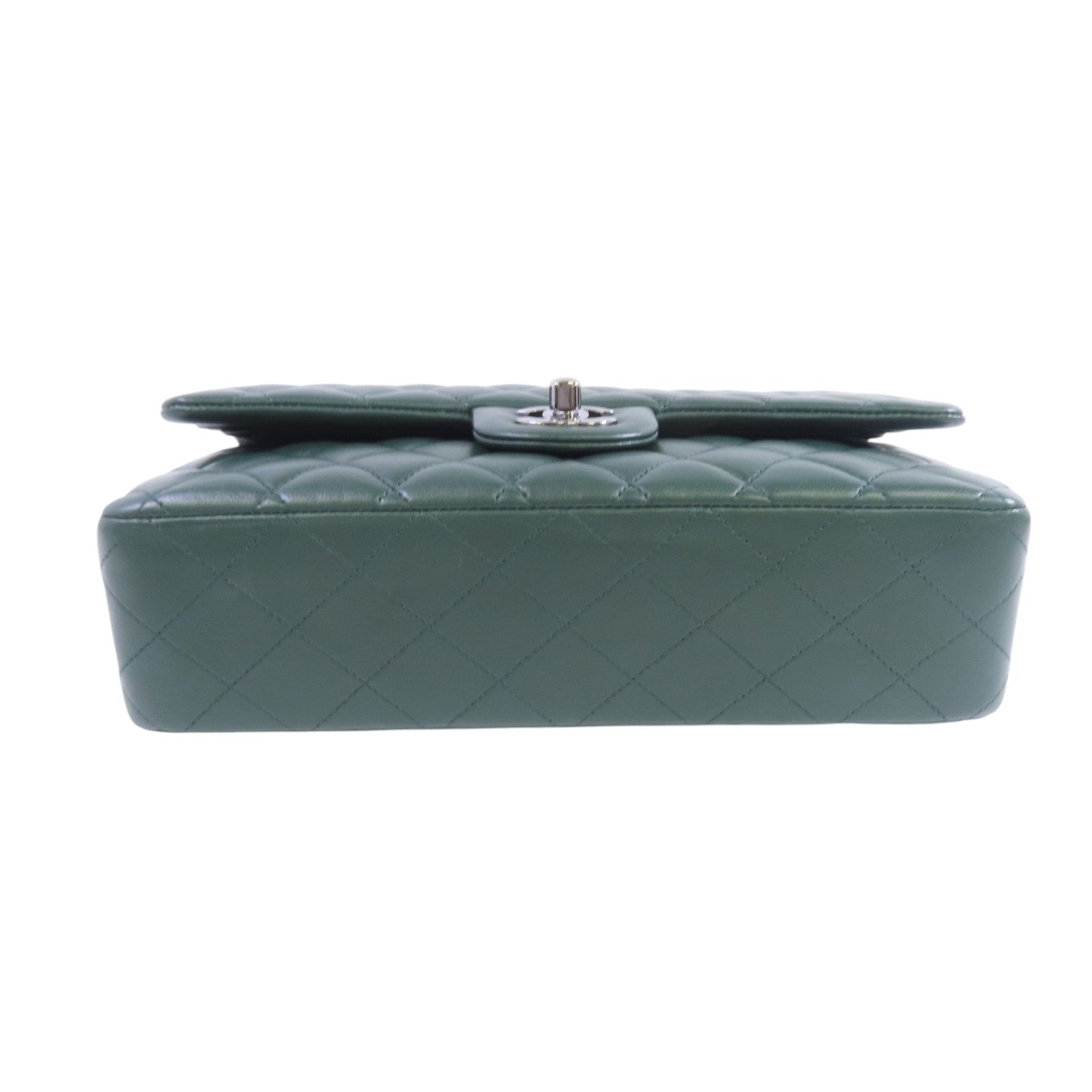 CHANEL 羊皮皮革Classic 25 Chain Shoulder Bag銀扣鏈帶肩背袋