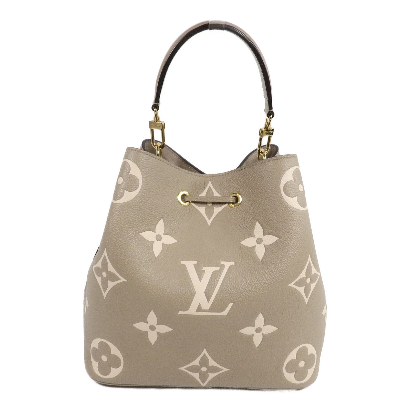 LOUIS VUITTON Monogram Empreinte Neo Noe MM手挽肩背兩用袋