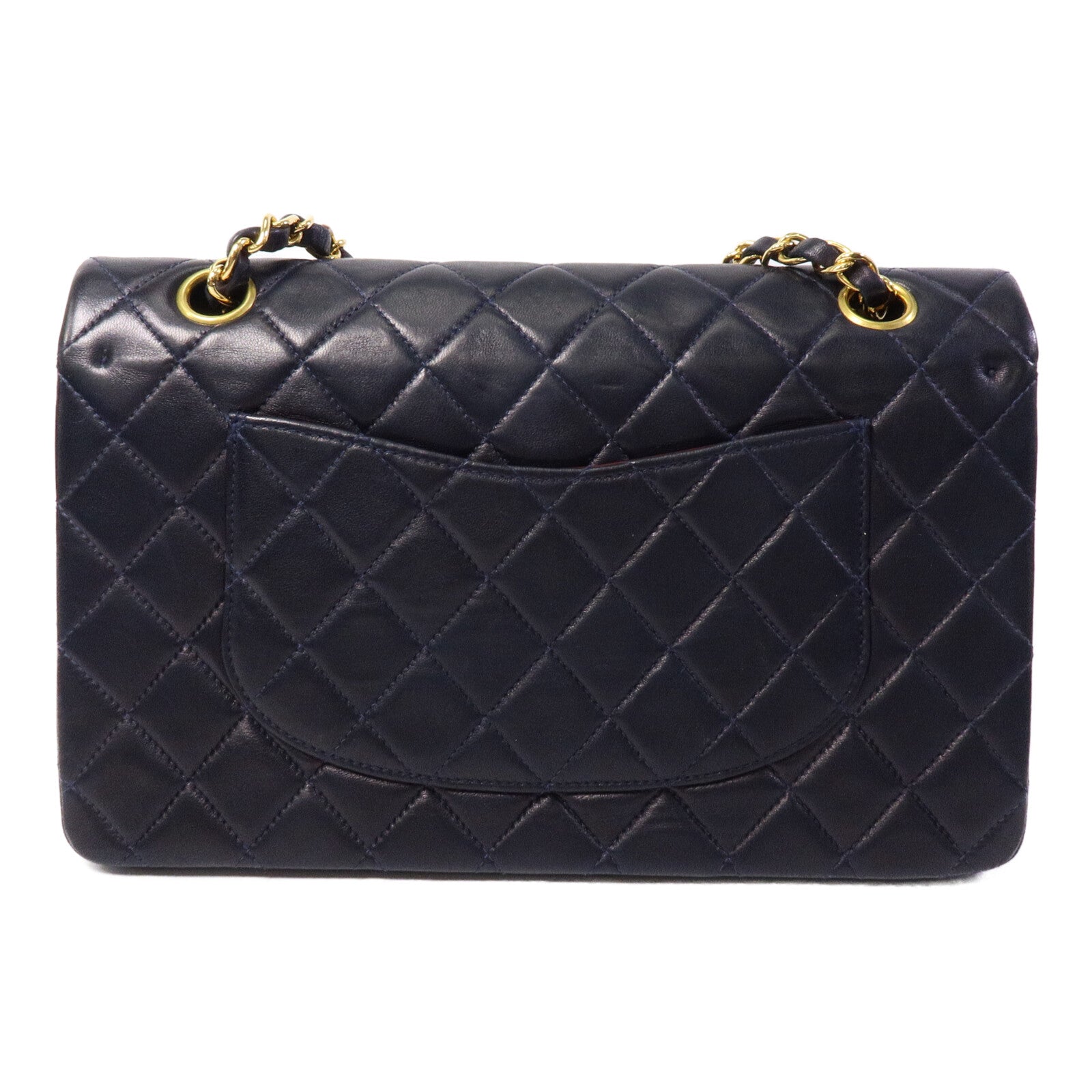 CHANEL 羊皮皮革Vintage Classic Flap鏈帶肩背袋