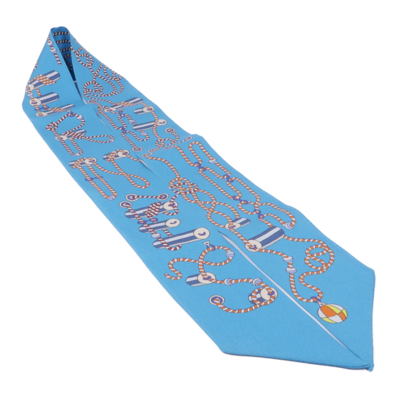 HERMES 絲質Twilly絲巾
