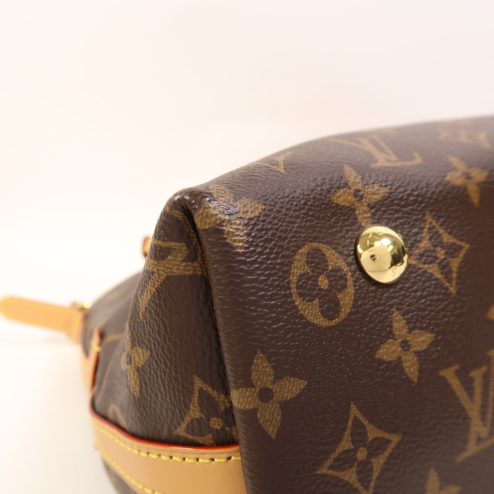 LOUIS VUITTON Monogram CarryAll PM金扣肩背袋