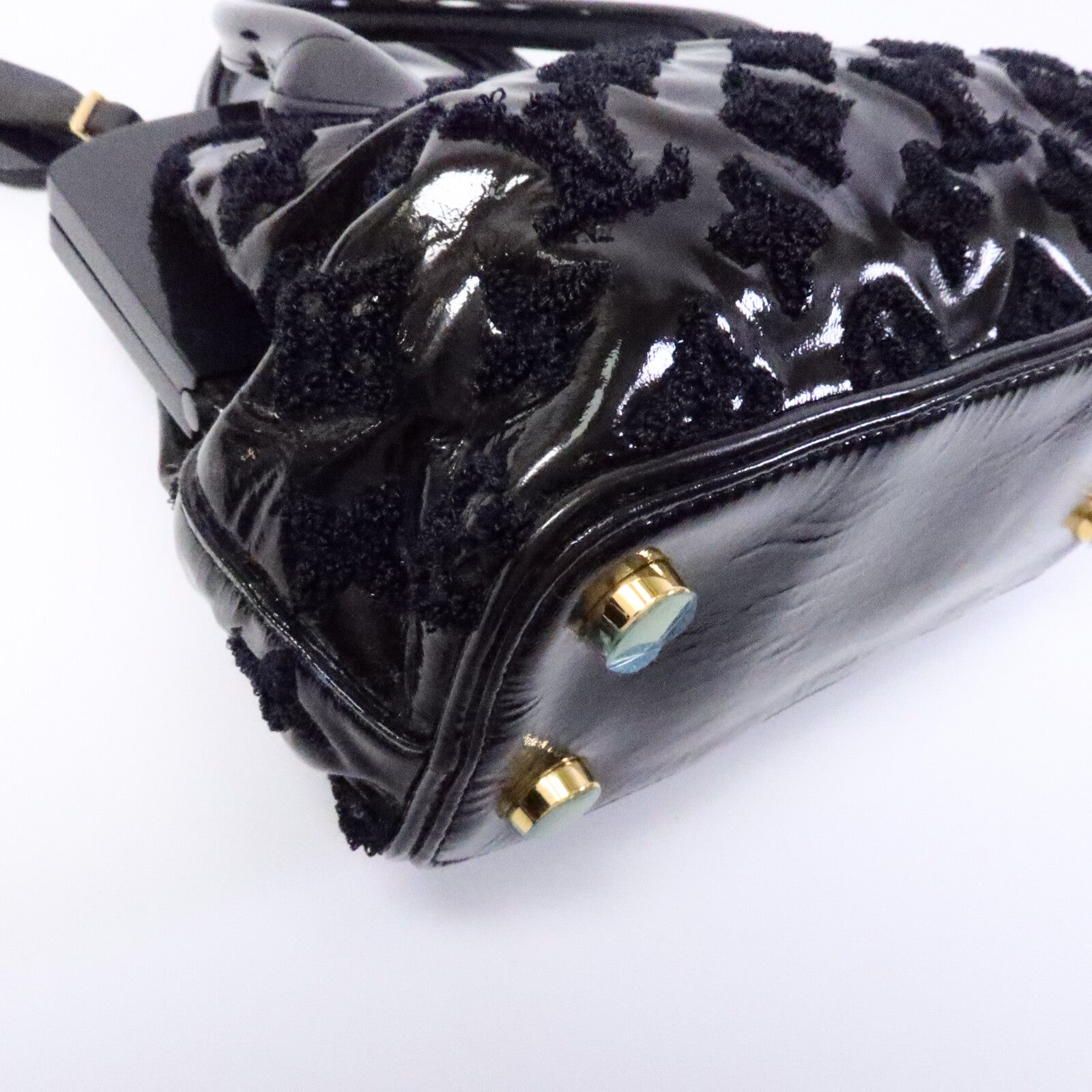 LOUIS VUITTON Monogram Fascination Lockit BB手挽袋