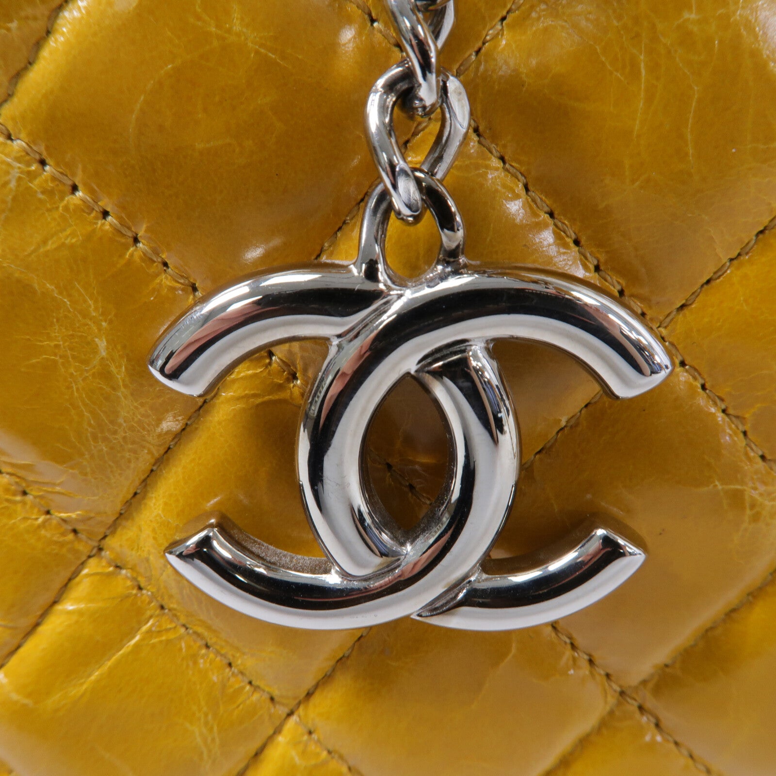 CHANEL 牛皮皮革Chain Shoulder鏈帶肩背袋