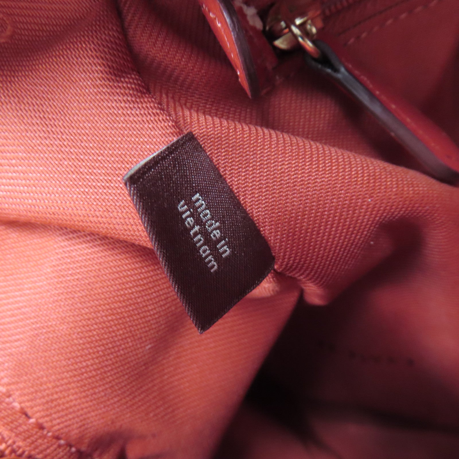 COACH 牛皮皮革Backpack金扣背包紅色