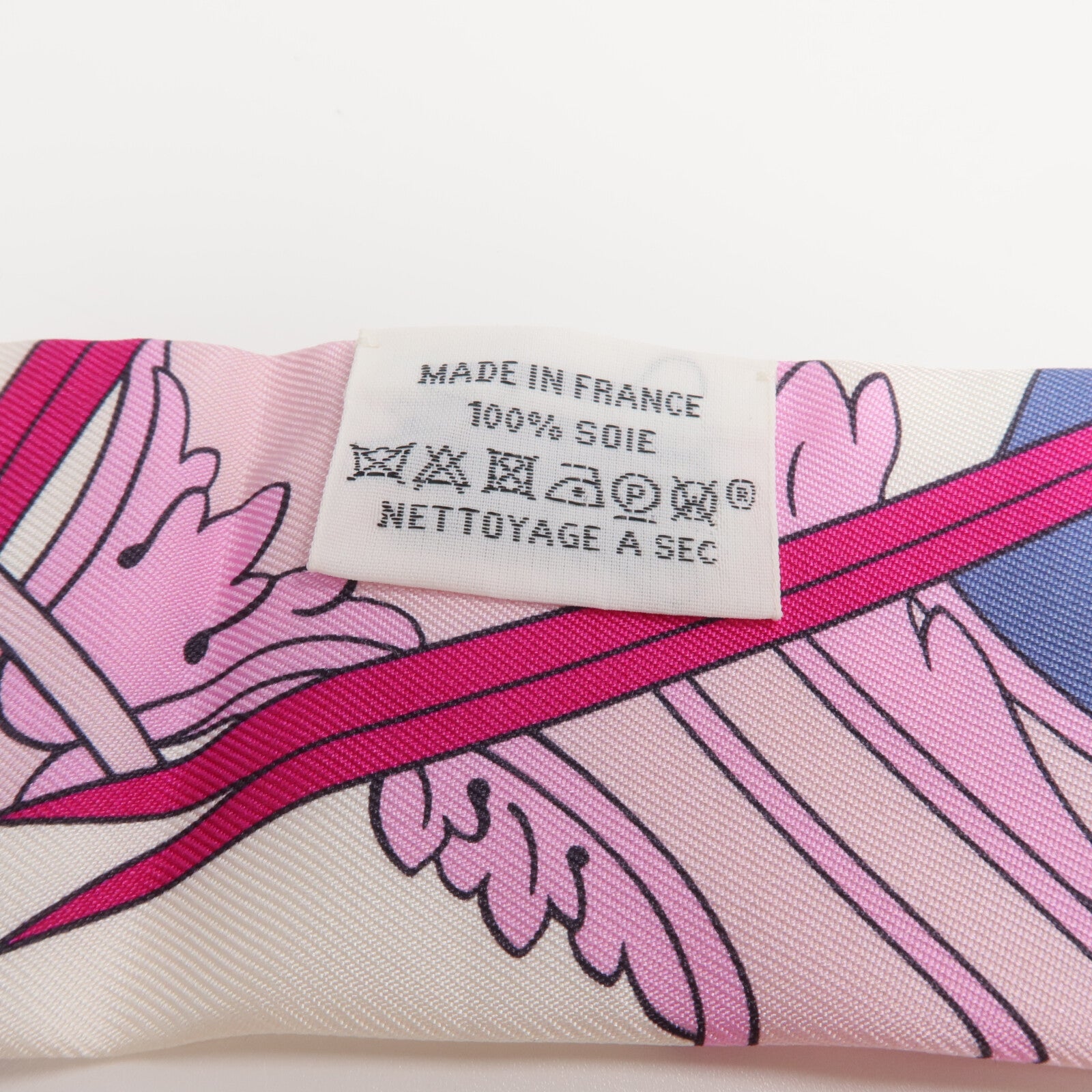 HERMES 絲質Twilly絲巾