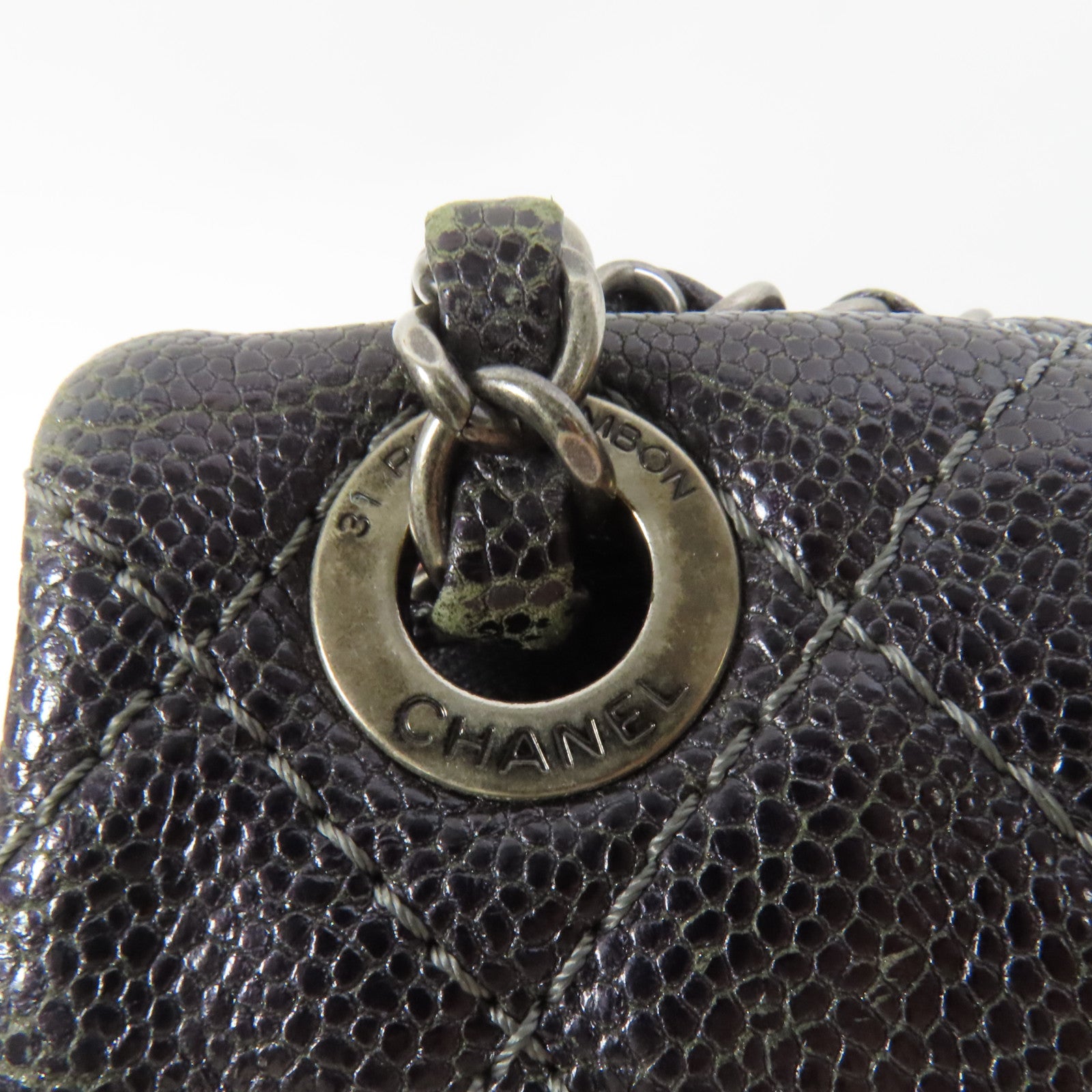 CHANEL 牛皮皮革Chain Shoulder肩背袋