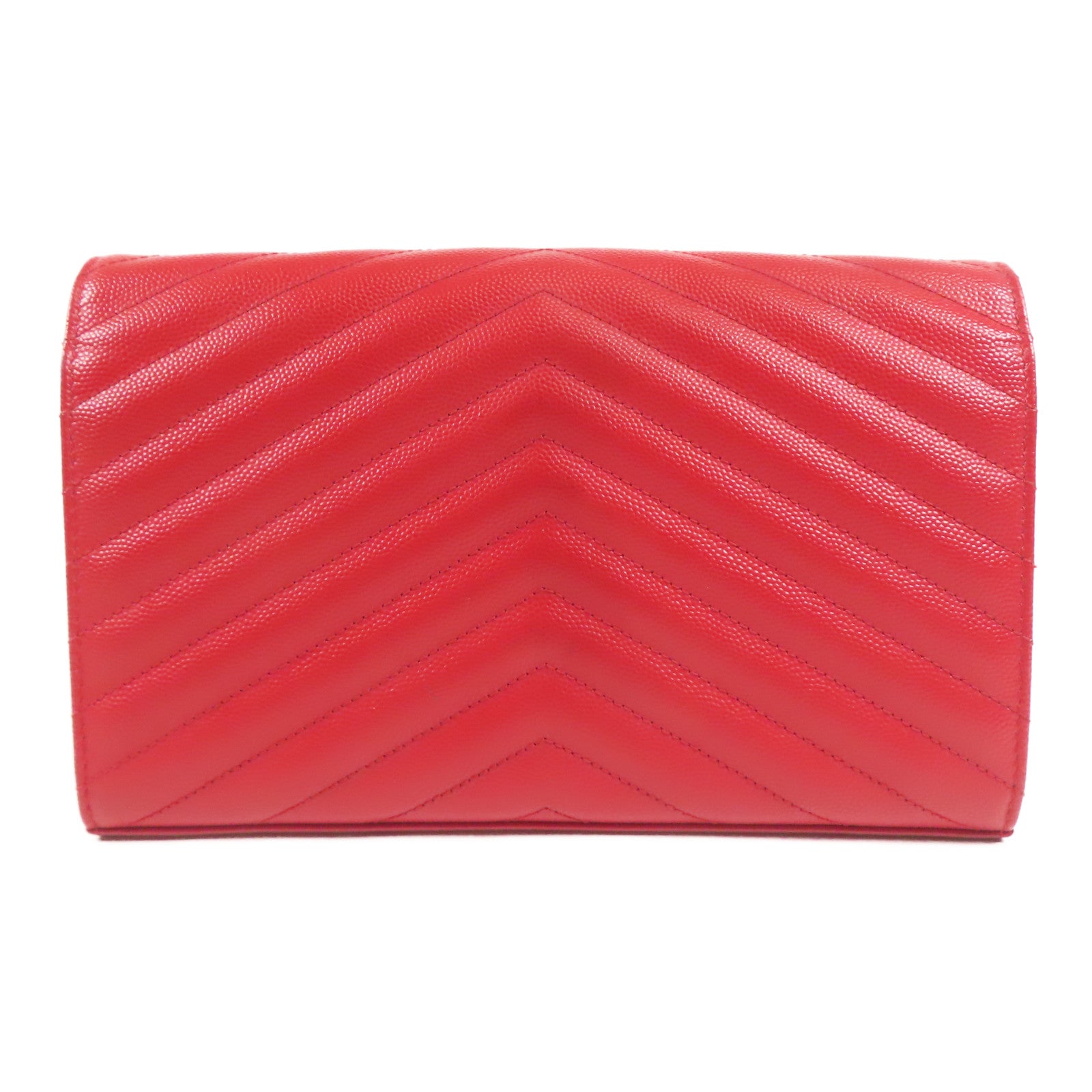 SAINT LAURENT 牛皮皮革Cassandra Classic金扣鏈帶肩背袋