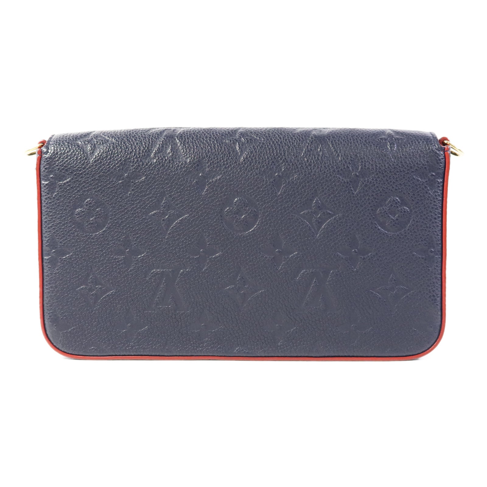 LOUIS VUITTON Monogram Empreinte Pochette Felicie金扣肩背袋
