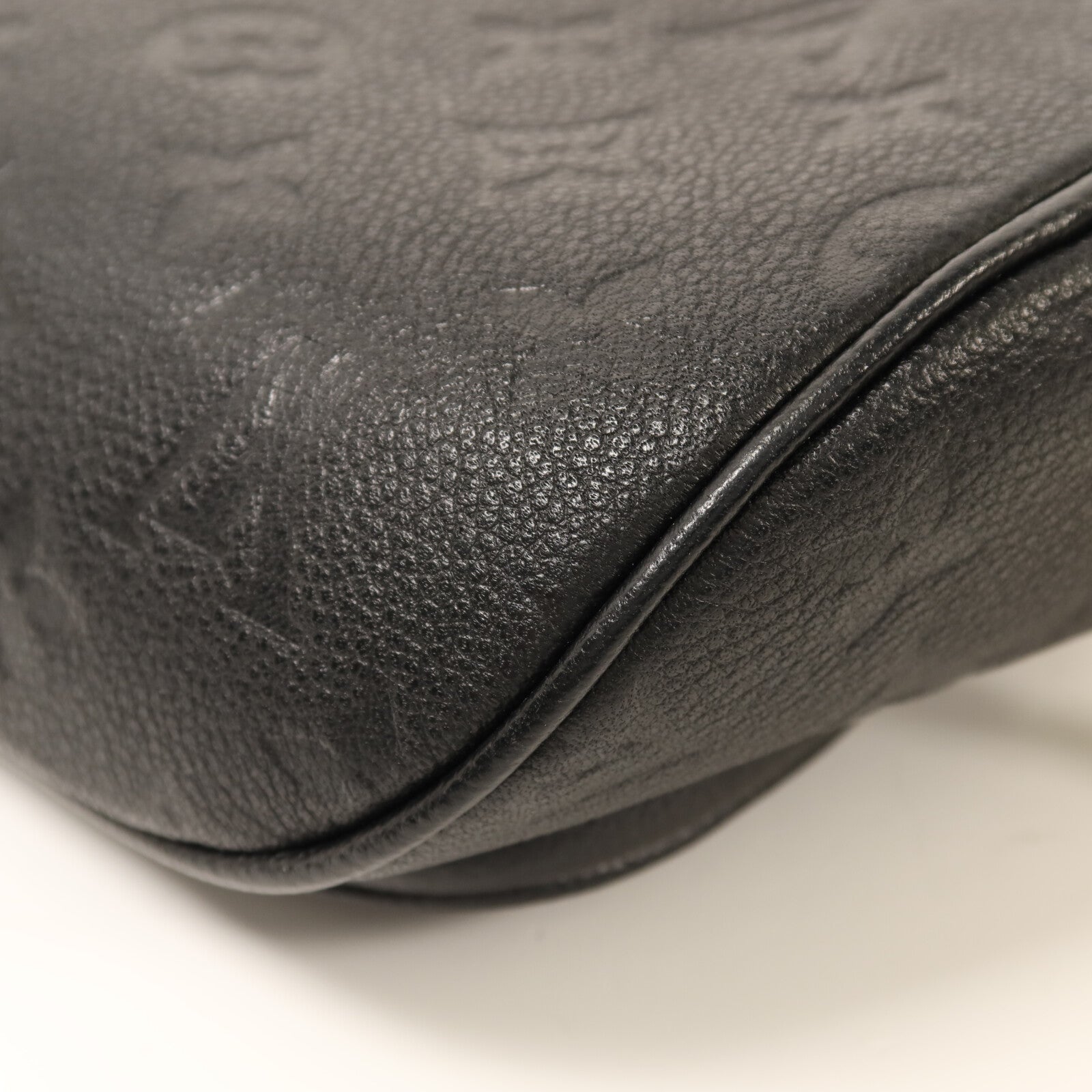 LOUIS VUITTON Monogram Empreinte Mini Bumbag金扣手挽肩背兩用袋