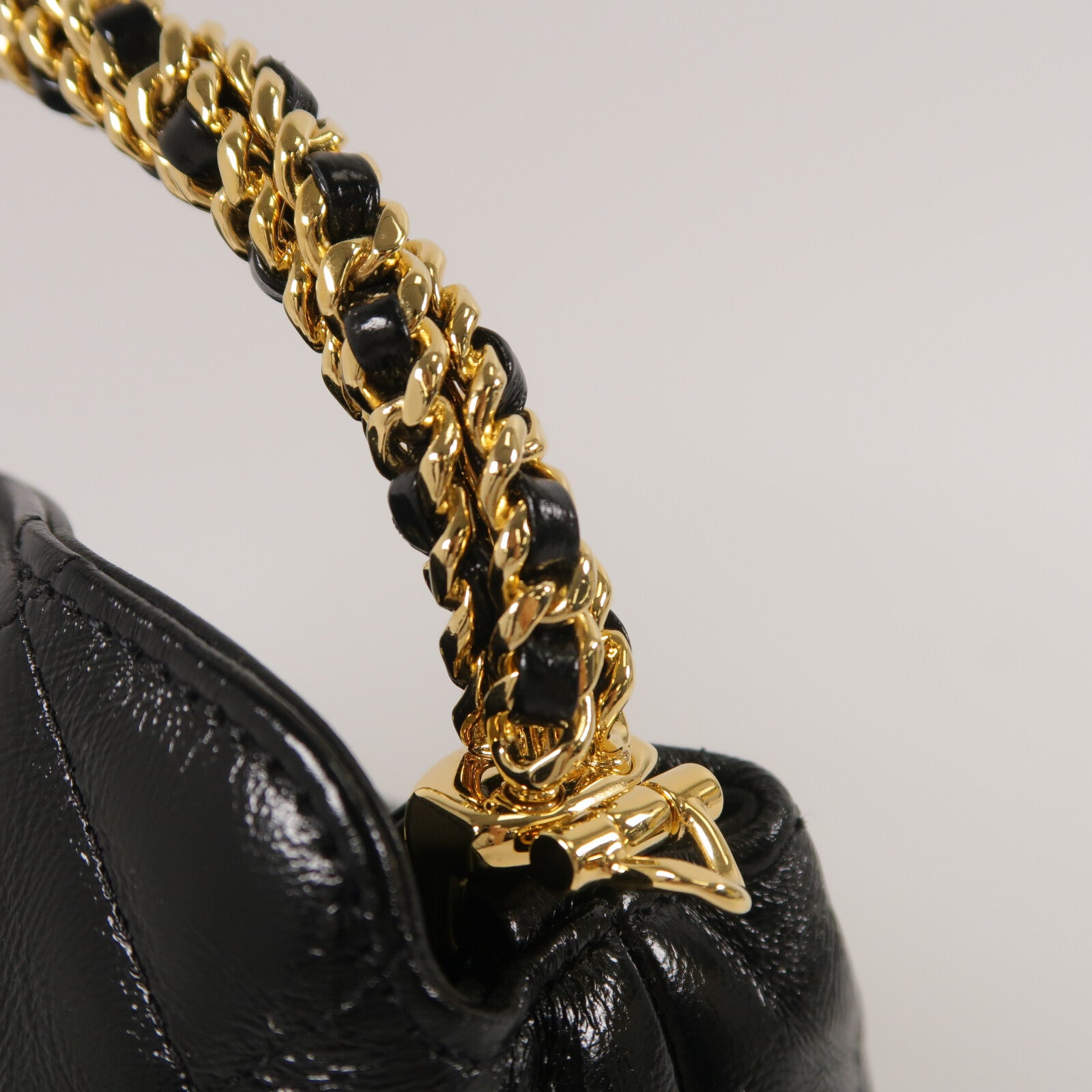CHANEL 羊皮皮革Clutch With Chain手挽肩背兩用袋