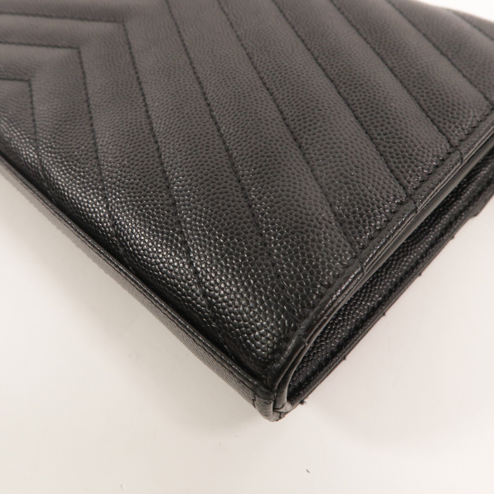 SAINT LAURENT 牛皮皮革Cassandre Chain Wallet鏈帶肩背袋