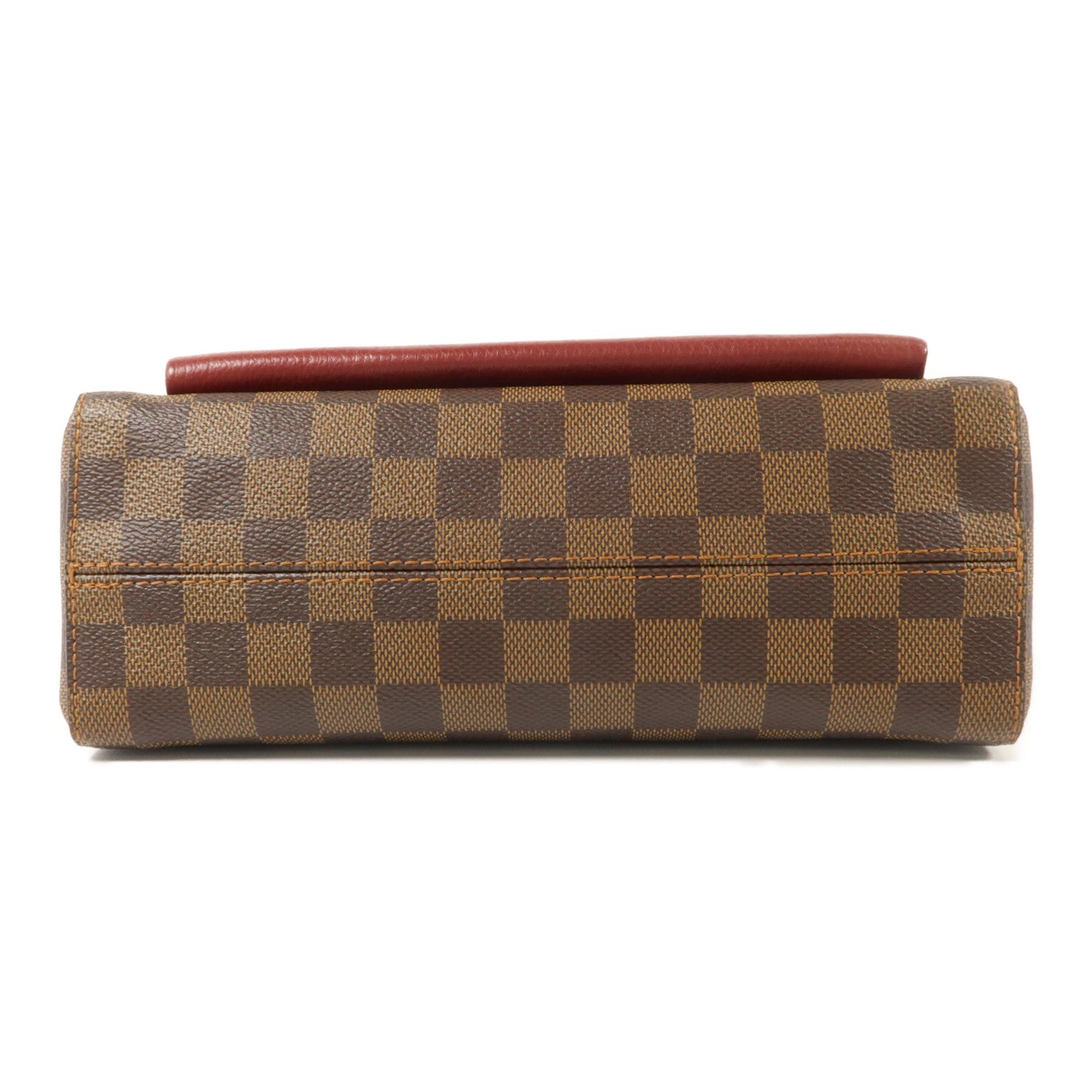 LOUIS VUITTON Damier Vavin PM金扣鏈帶肩背袋