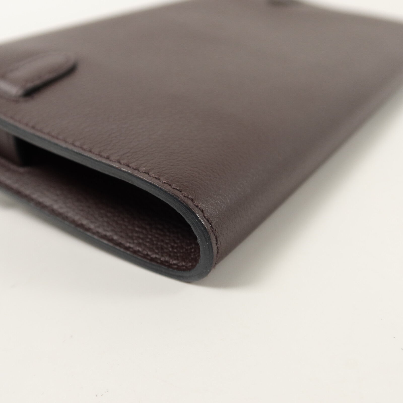 HERMES Evercolor皮革Kelly To Go肩背袋Rouge Sellier