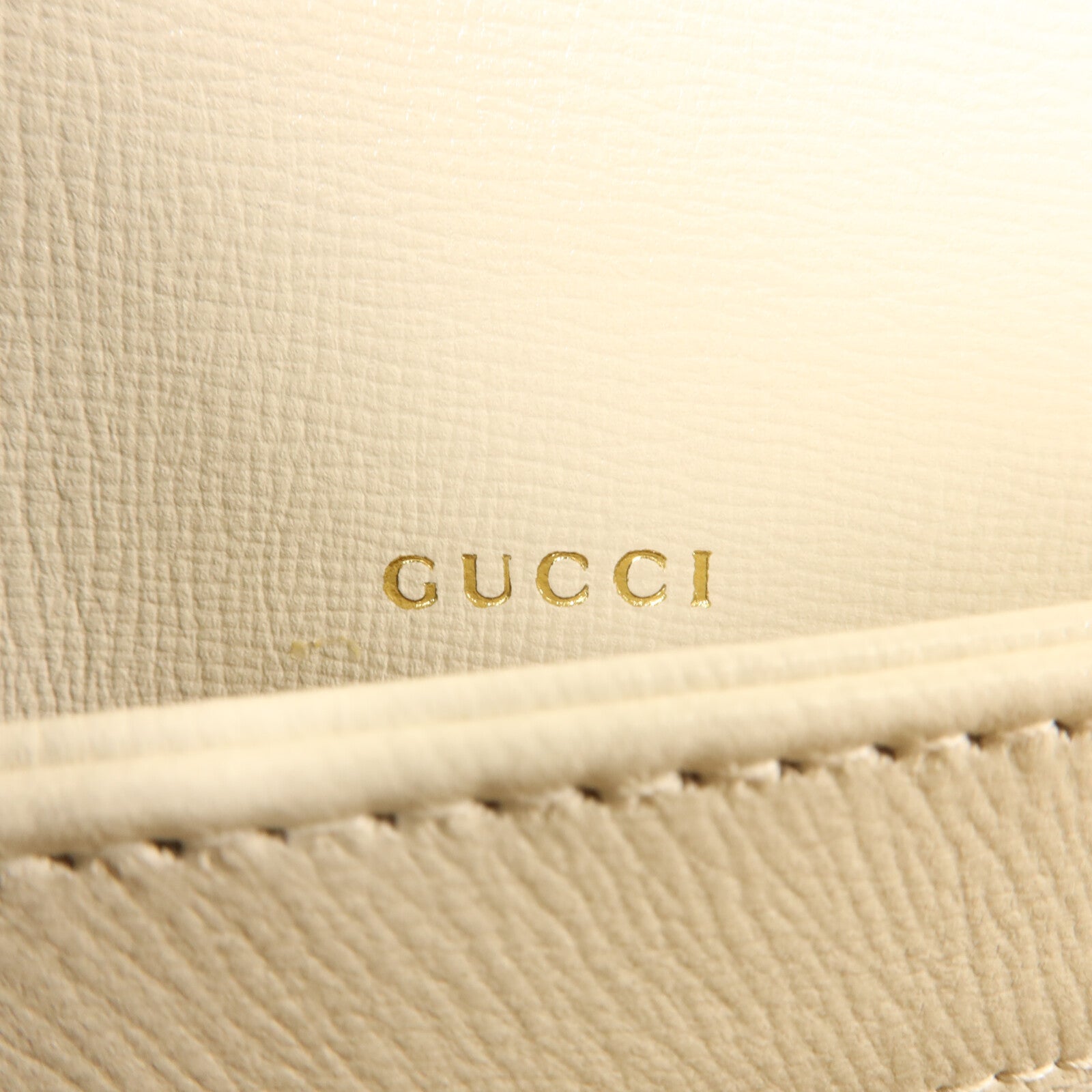 GUCCI 塗層帆布Horsebit 1955 Medium金扣肩背袋