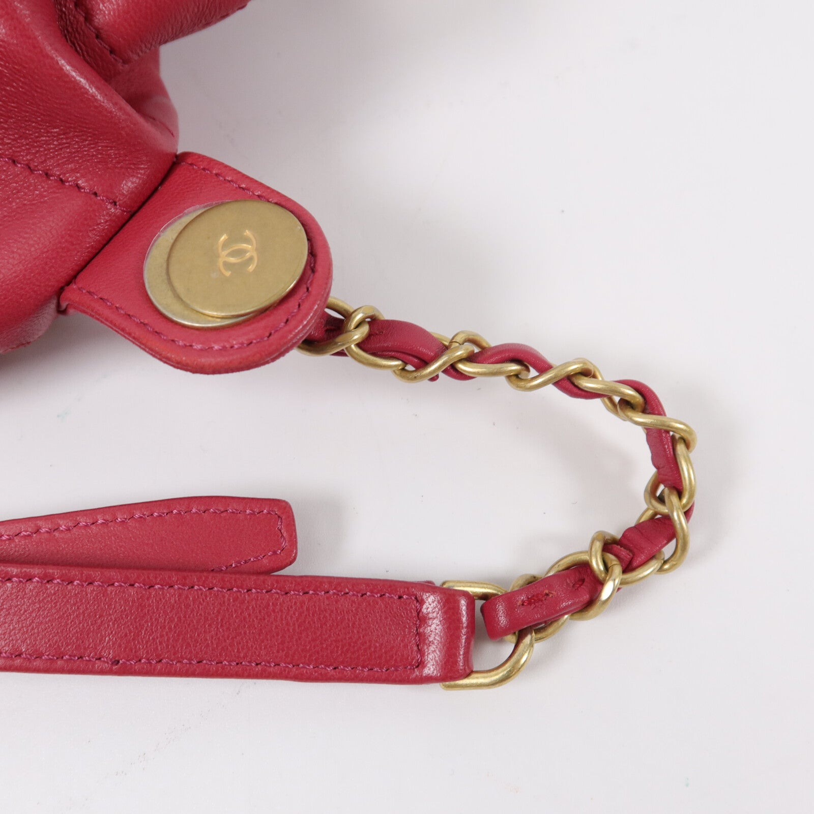 CHANEL 羊皮皮革Backpack背包