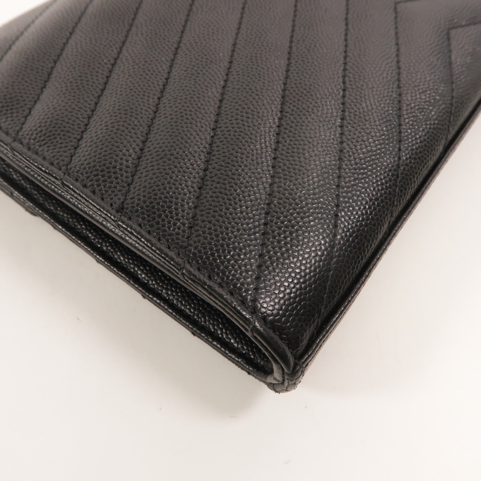 SAINT LAURENT 牛皮皮革Cassandre Chain Wallet鏈帶肩背袋
