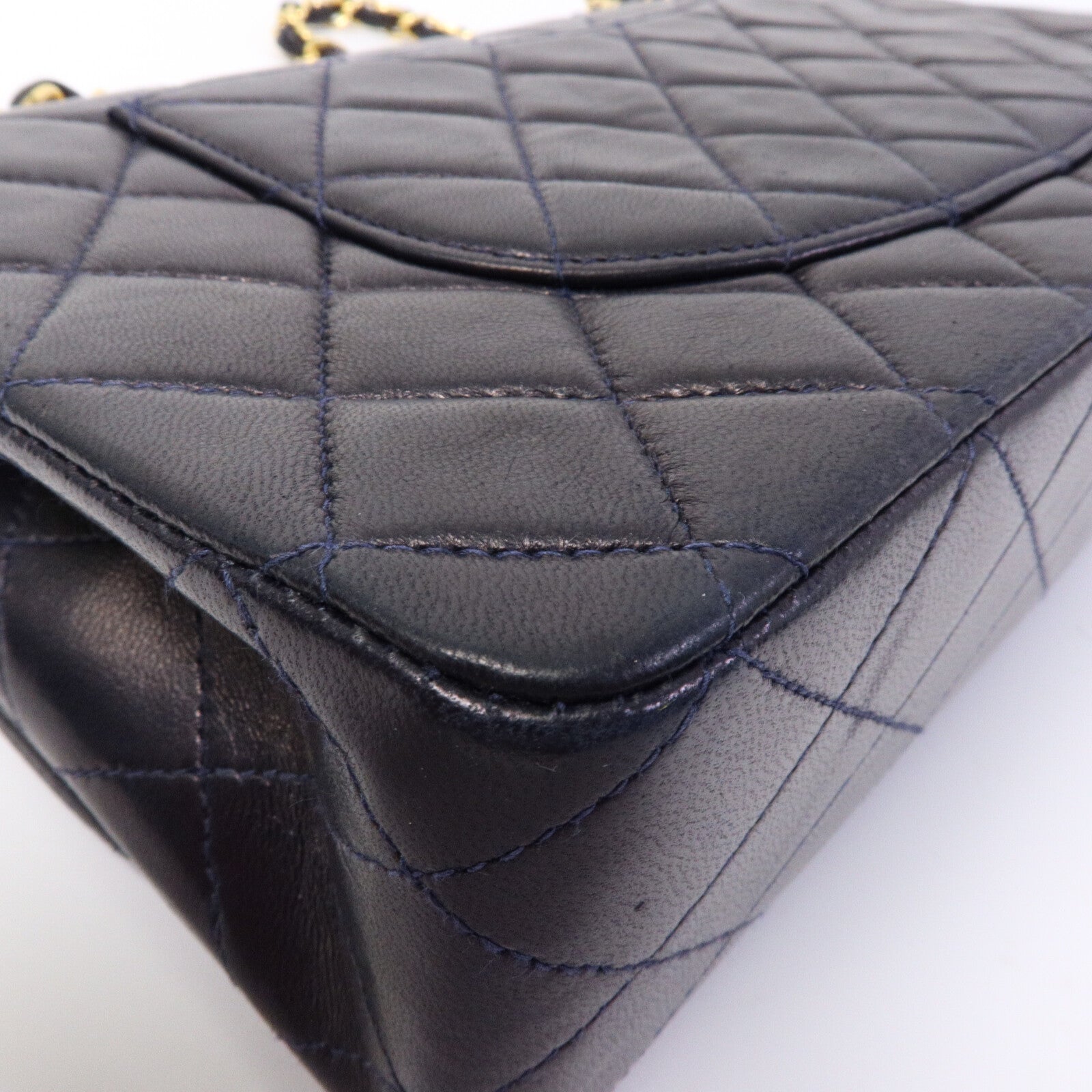 CHANEL 羊皮皮革Vintage Classic Flap鏈帶肩背袋