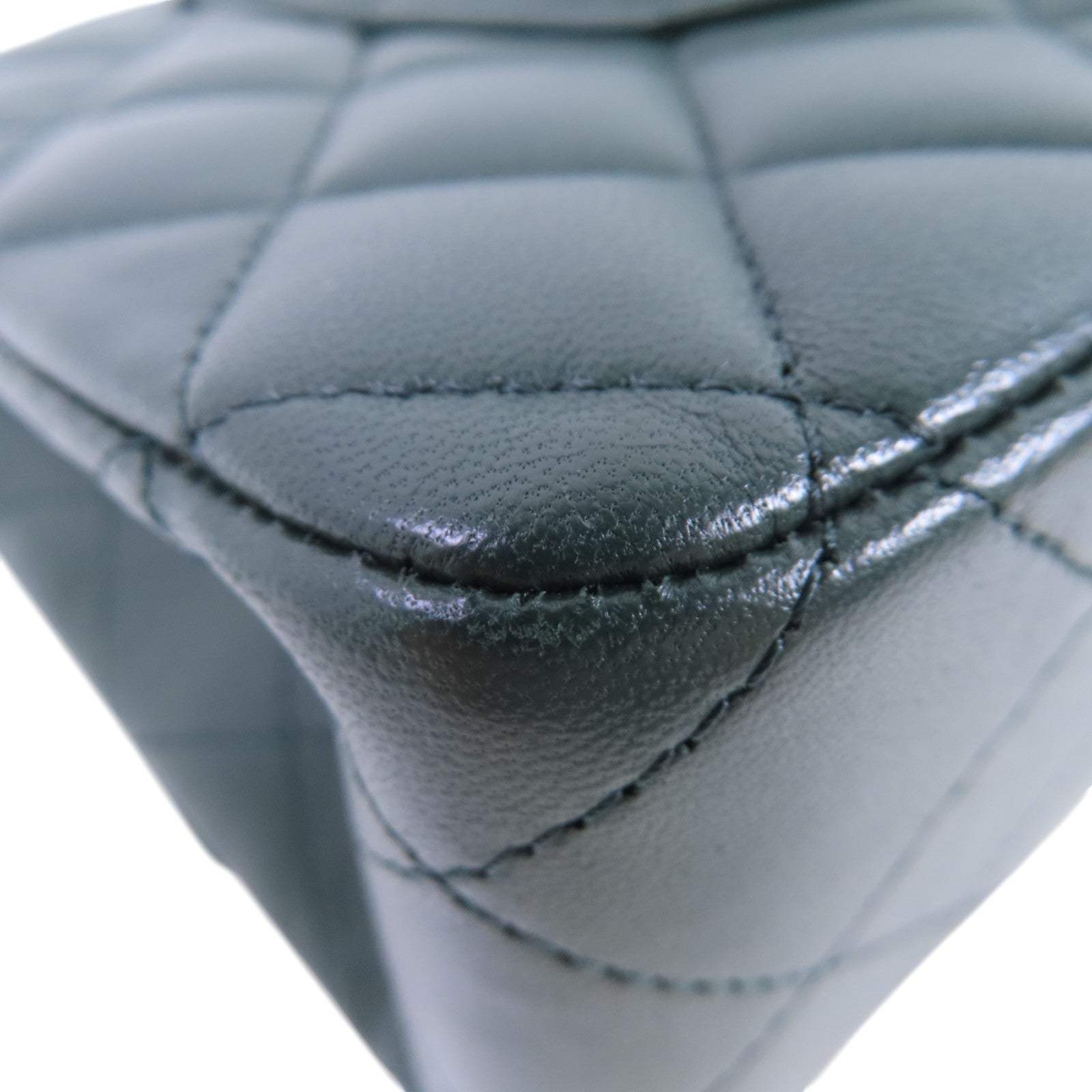 CHANEL 羊皮皮革Classic 25 Chain Shoulder Bag銀扣鏈帶肩背袋