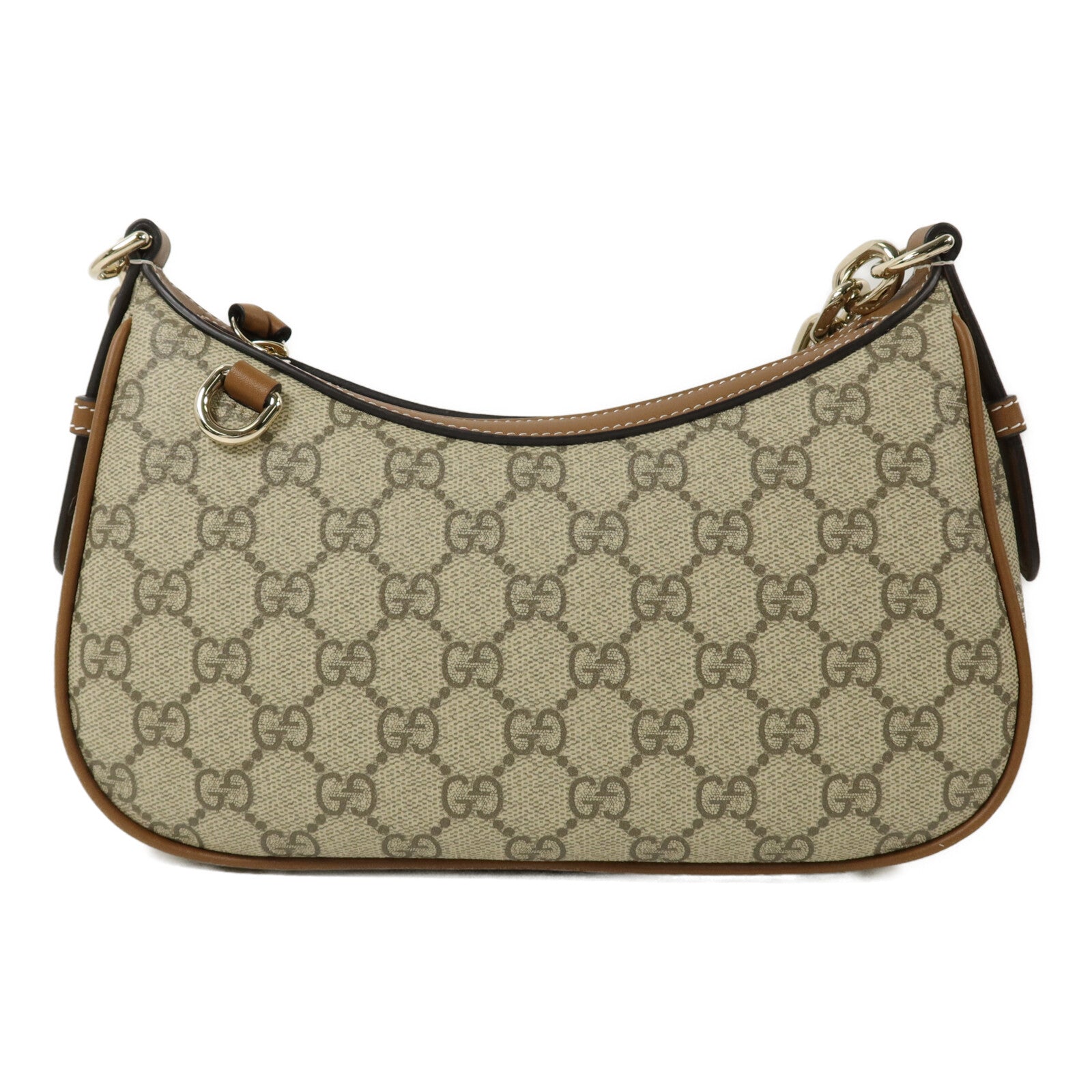 GUCCI 塗層帆布GG Emblem Small shoulder bag手挽肩背兩用袋