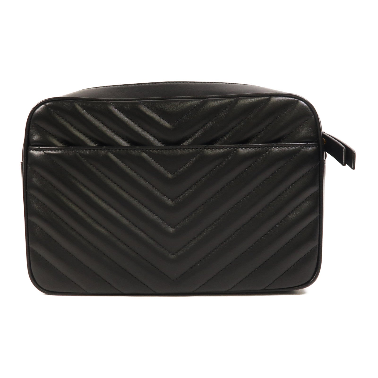 SAINT LAURENT 牛皮皮革Lou Camera Bag金扣肩背袋